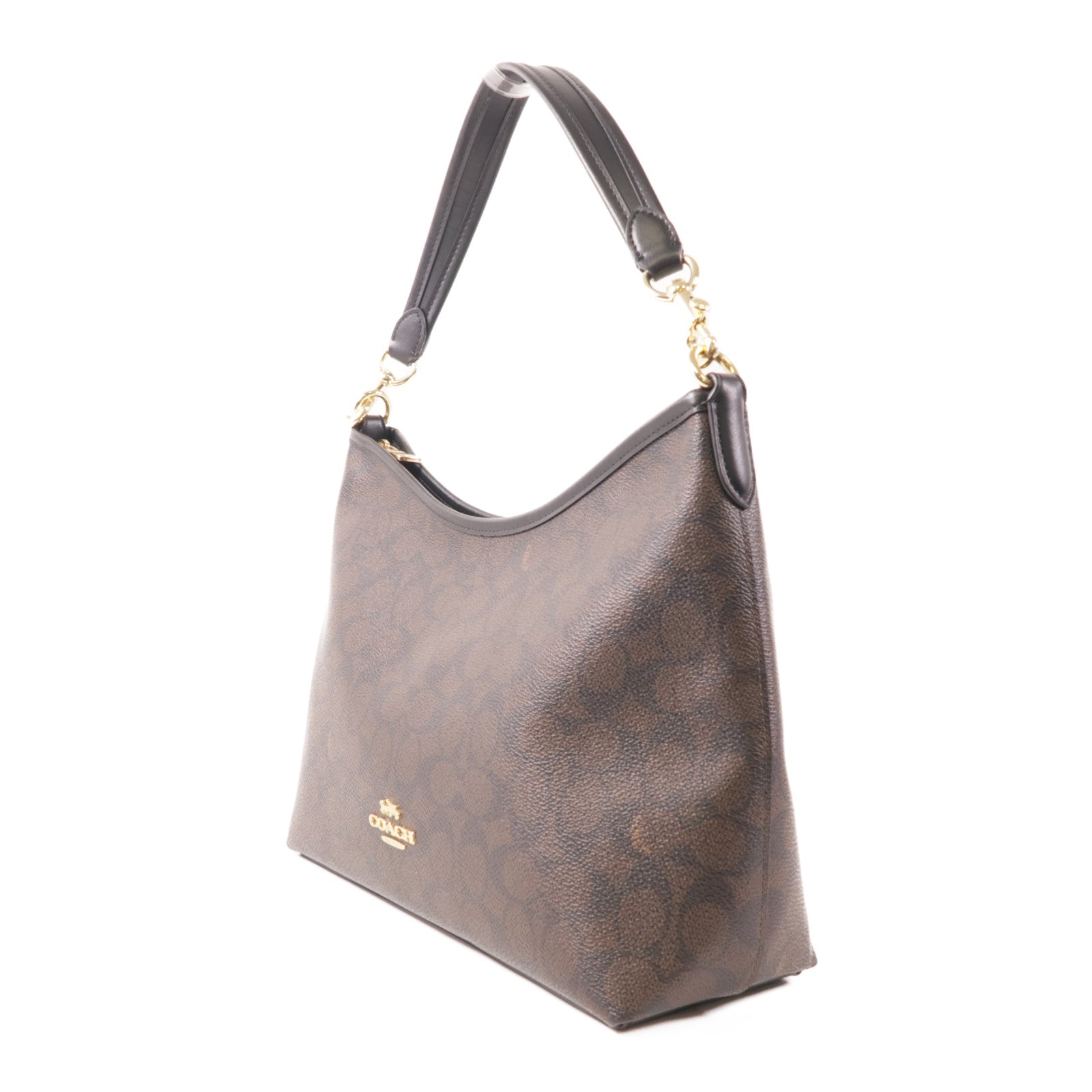 COACH 帆布Shoulder Bag金扣肩背袋