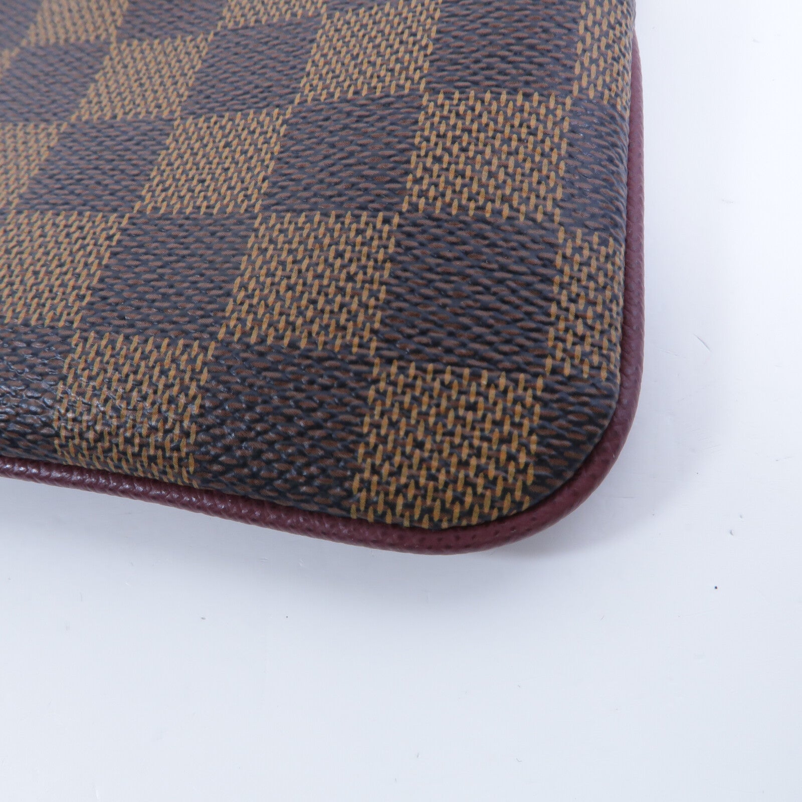 LOUIS VUITTON Damier Pochette Mila MM鏈帶肩背袋