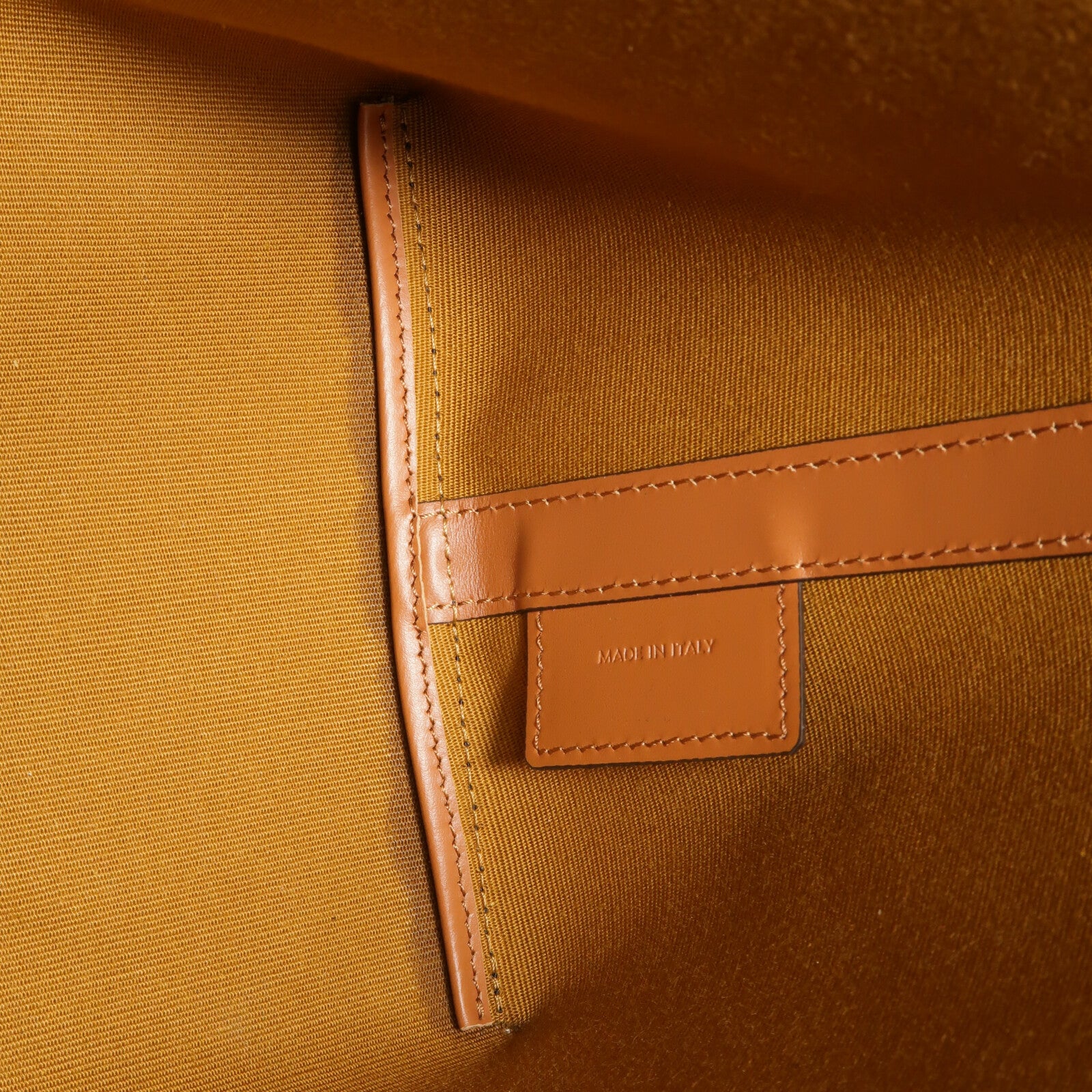 CELINE 塗層帆布/牛皮皮革Soft Shopper肩背袋