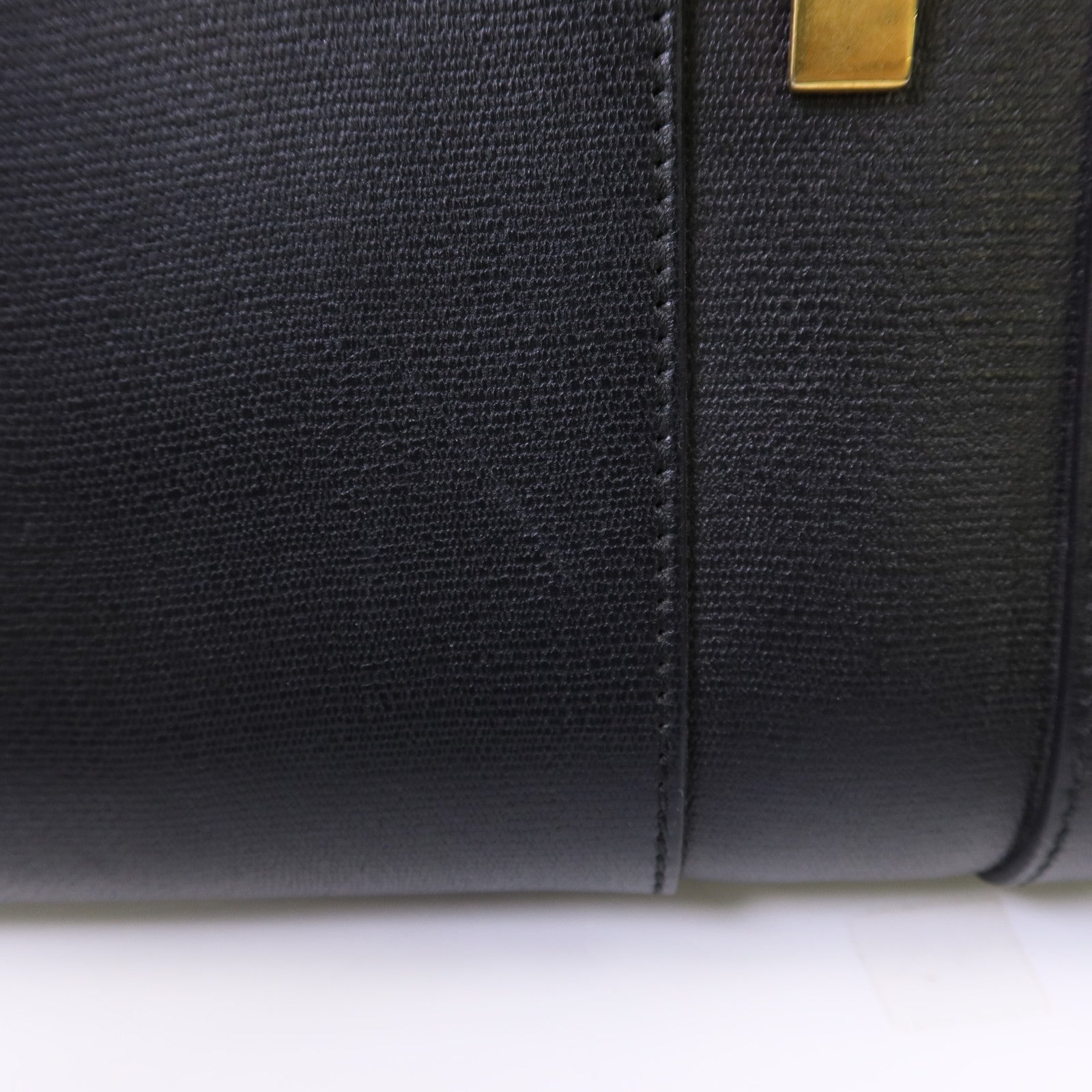 SAINT LAURENT 牛皮皮革Cabas Chyc金扣手挽袋