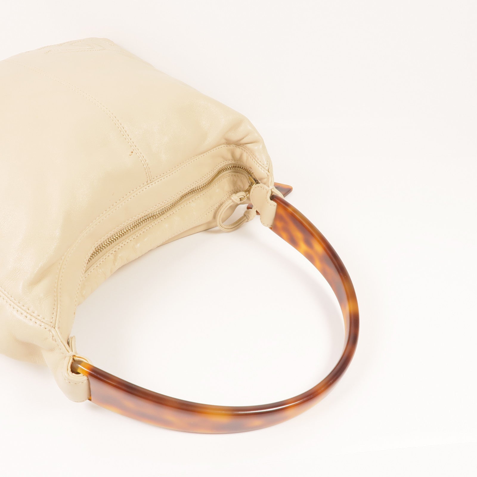 CHANEL 皮革Shoulder Bag/Handbag金扣肩背袋/手挽袋