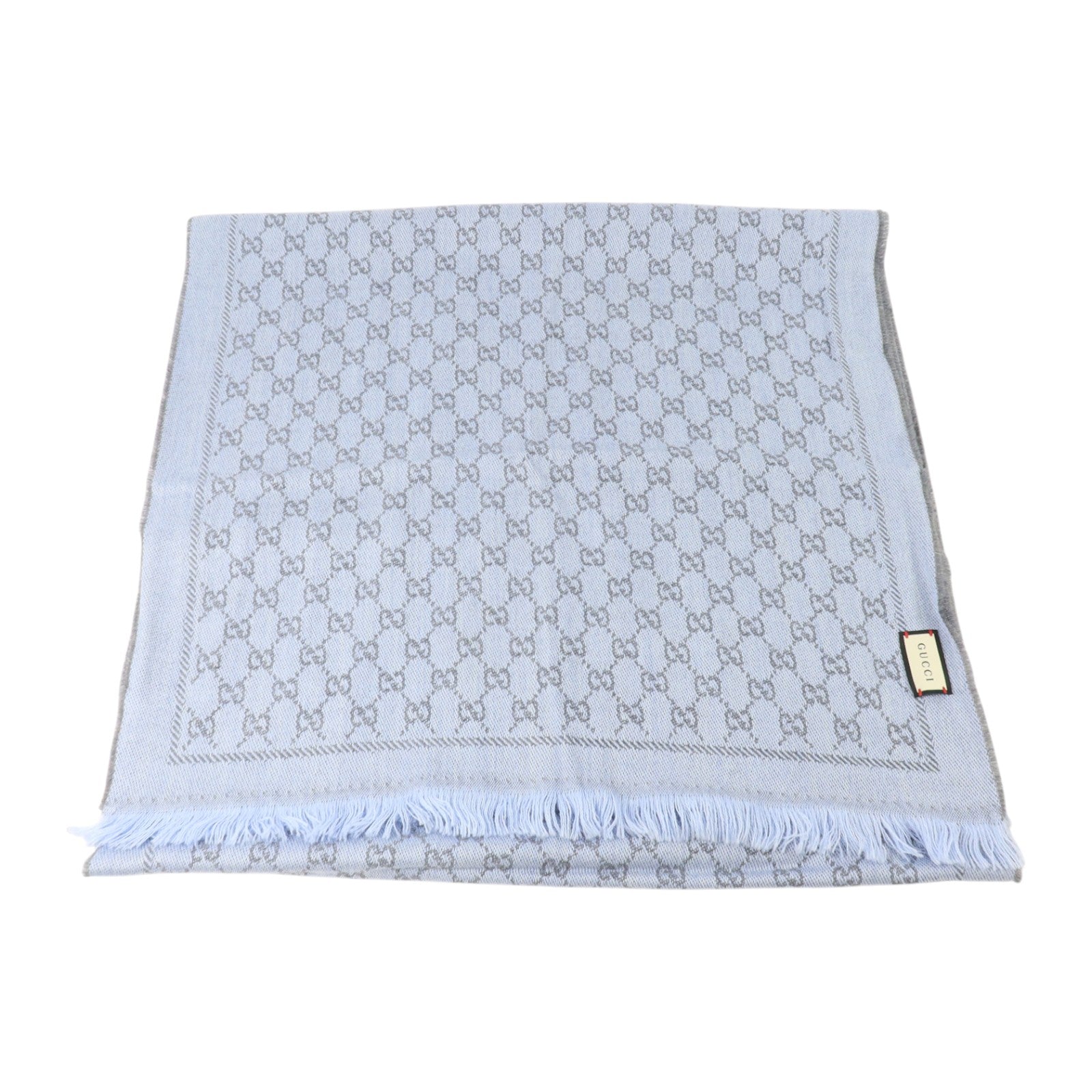 GUCCI 羊毛Scarf 140x48cm圍巾