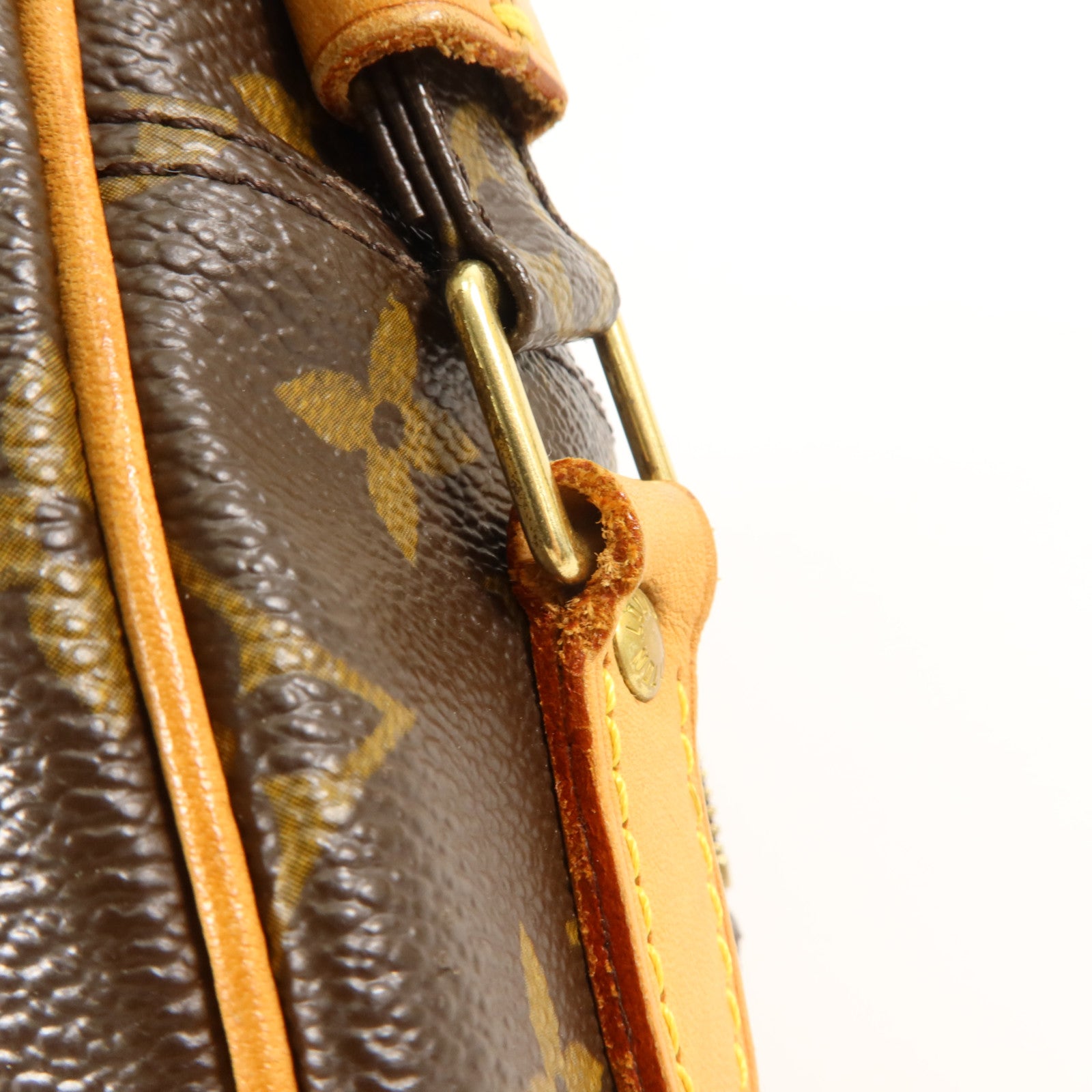 LOUIS VUITTON Monogram Nile金扣肩背袋