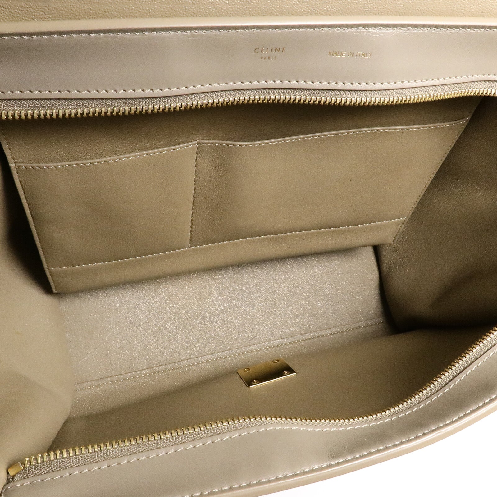CELINE 牛皮皮革Trapeze Medium手挽肩背兩用袋