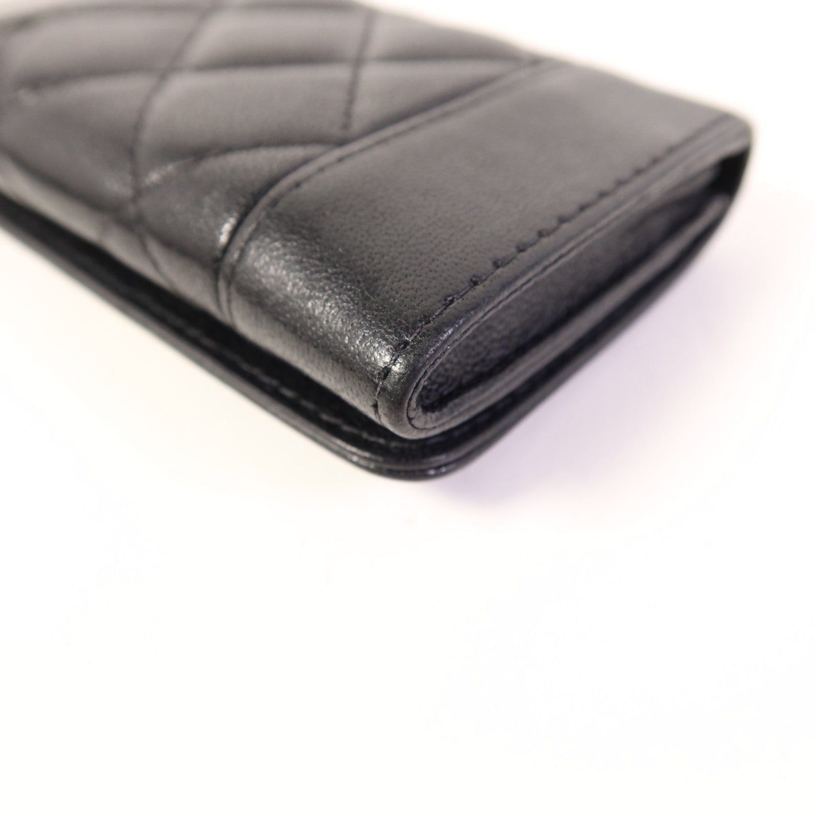 CHANEL 羊皮皮革Card Case金扣卡片套