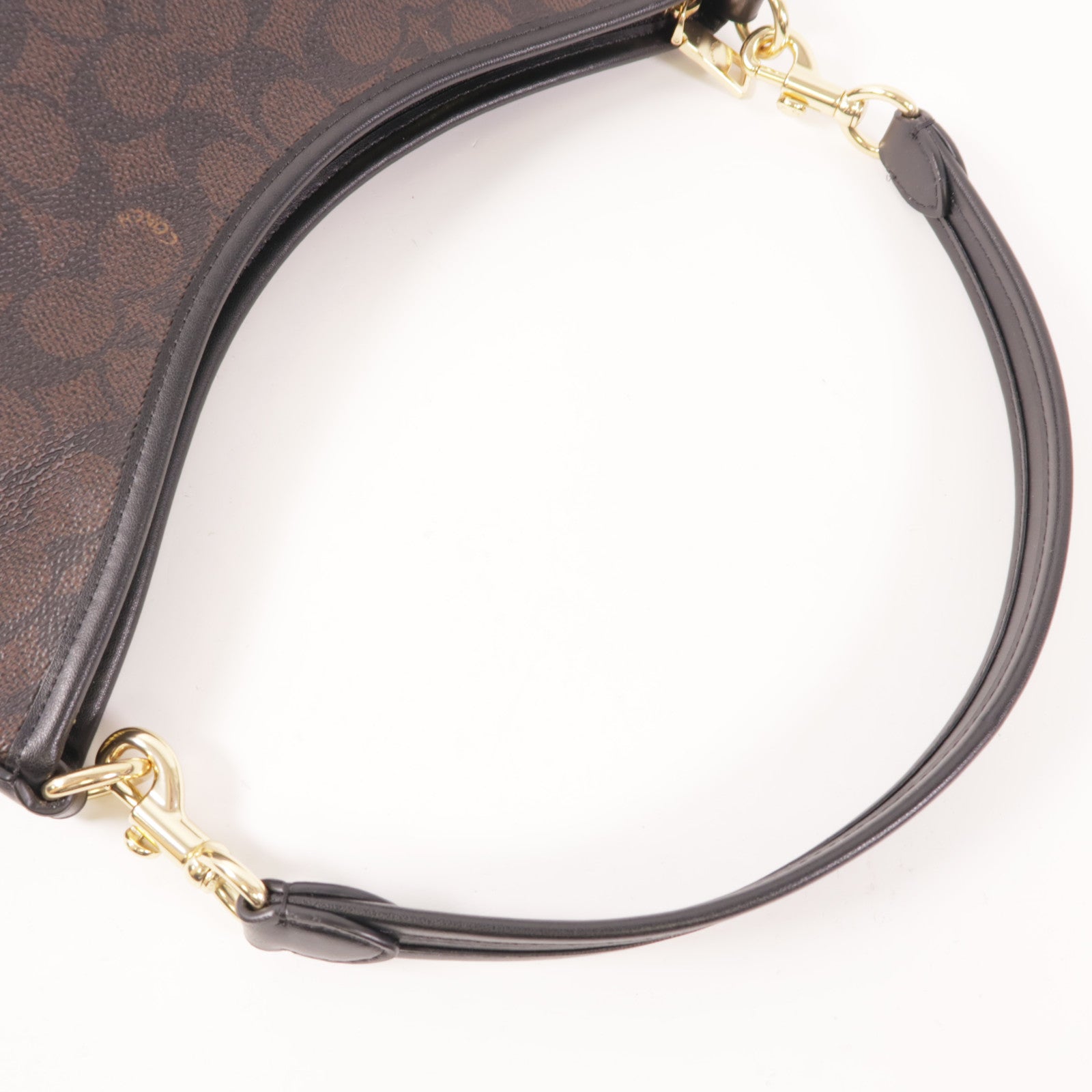 COACH 帆布Shoulder Bag金扣肩背袋
