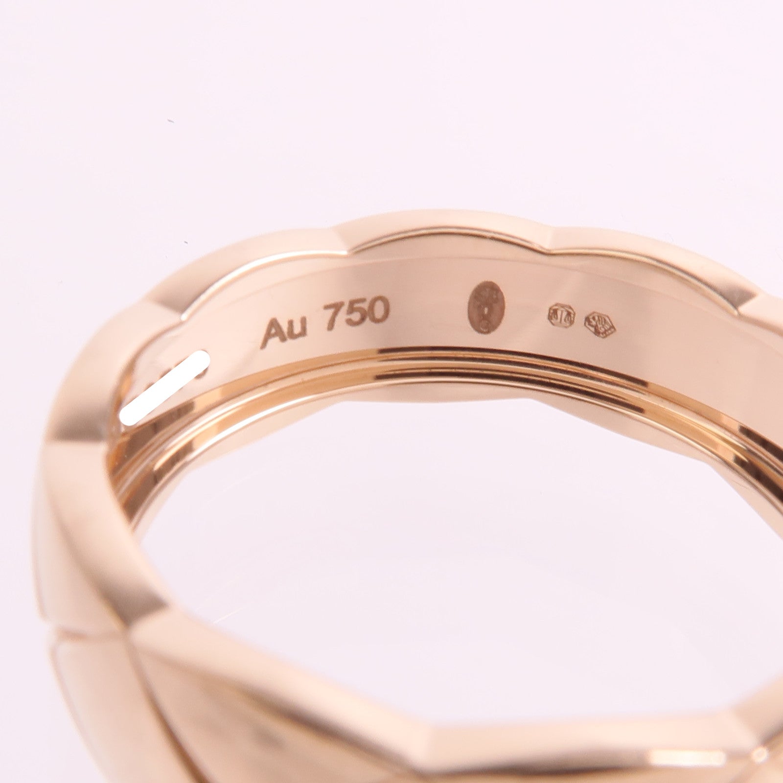 CHANEL 18K玫瑰金Coco Crush Ring戒指