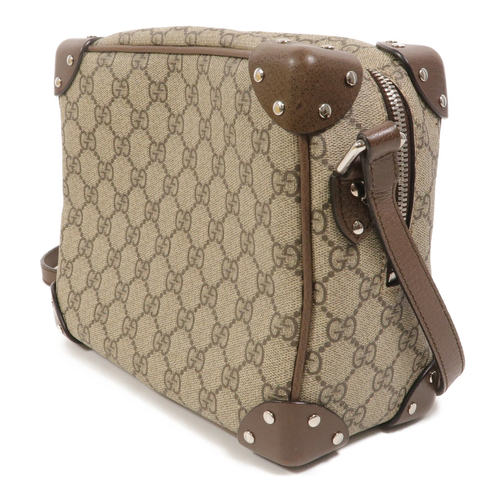 GUCCI 塗層帆布Shoulder Bag肩背袋