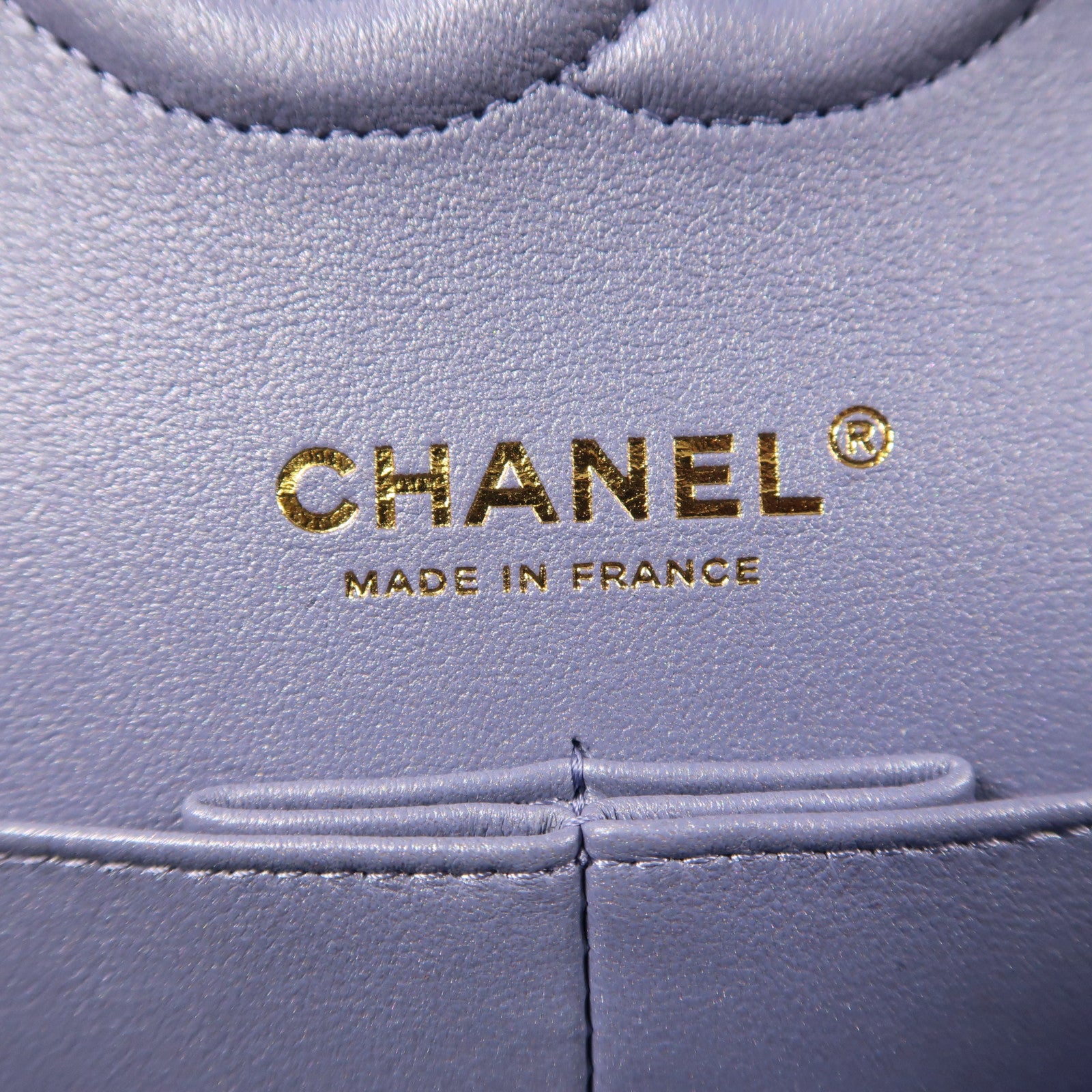 CHANEL 羊皮皮革Classic 25金扣鏈帶肩背袋
