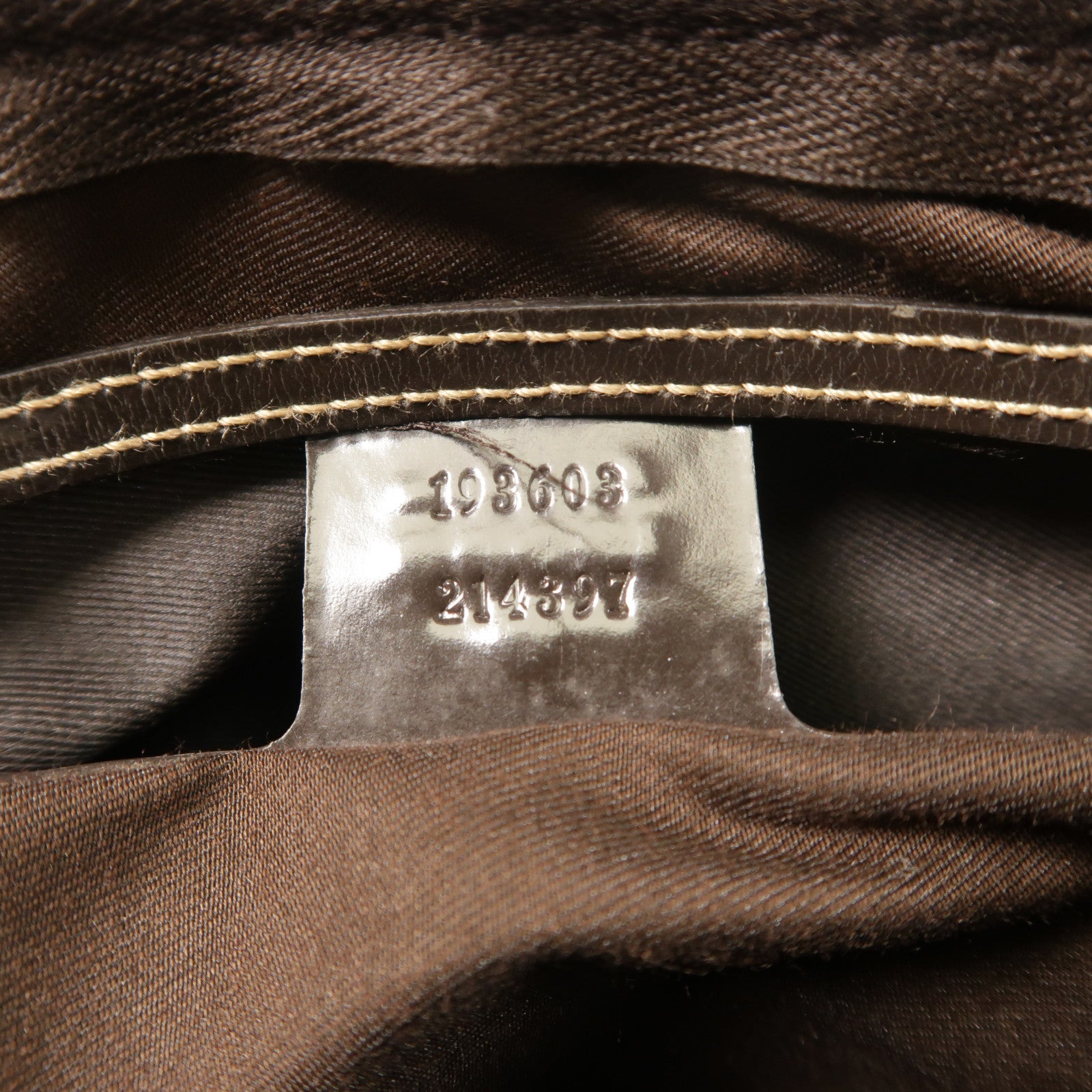 GUCCI 塗層帆布Boston Bag金扣手挽肩背兩用袋