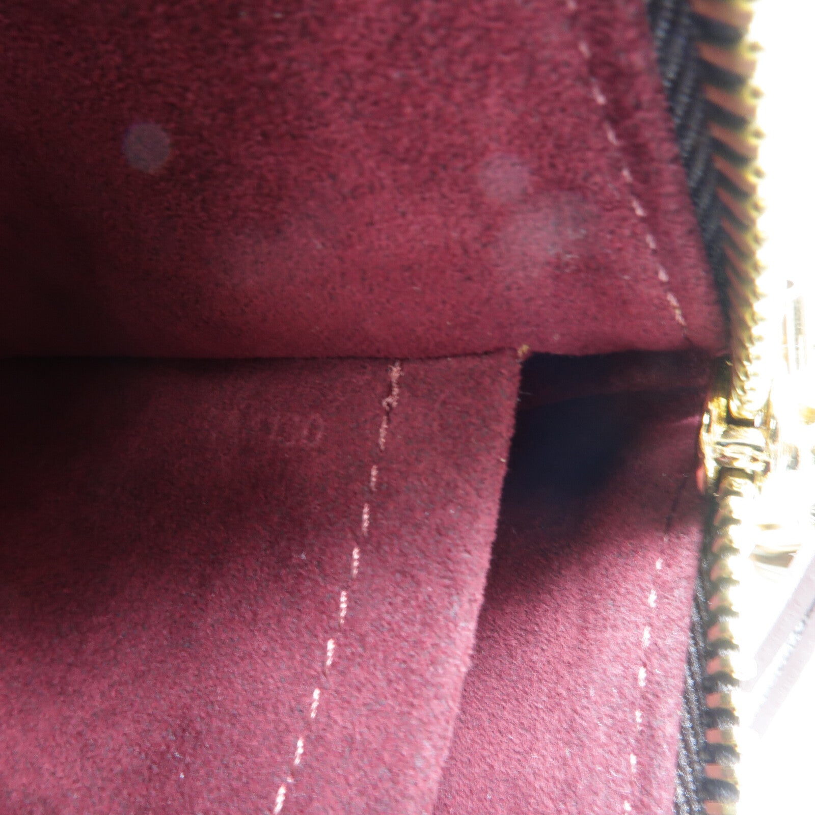 LOUIS VUITTON Damier Pochette Mila MM鏈帶肩背袋
