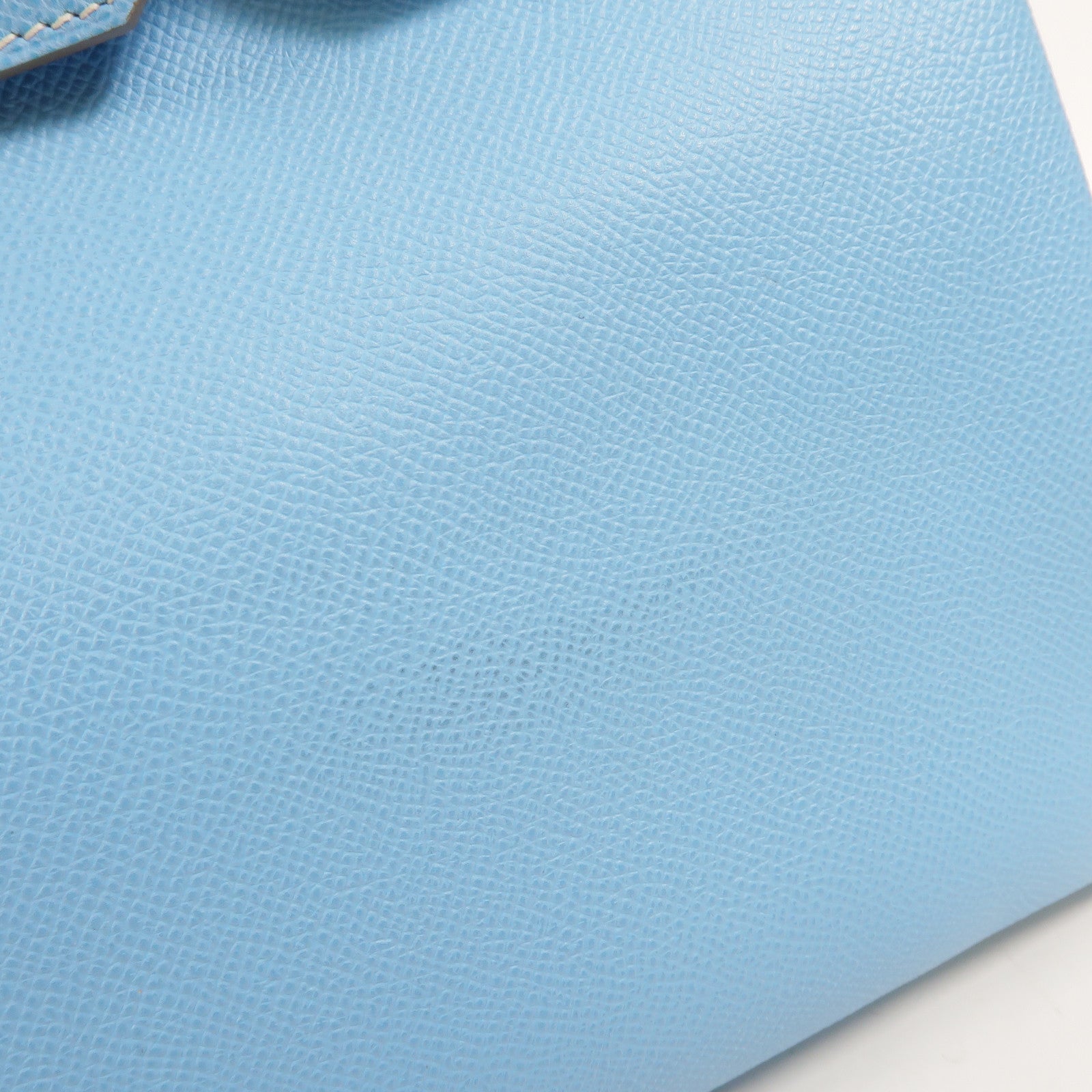 HERMES Epsom皮革Birkin 30 Candy手挽袋Blue Celeste/Mykonos