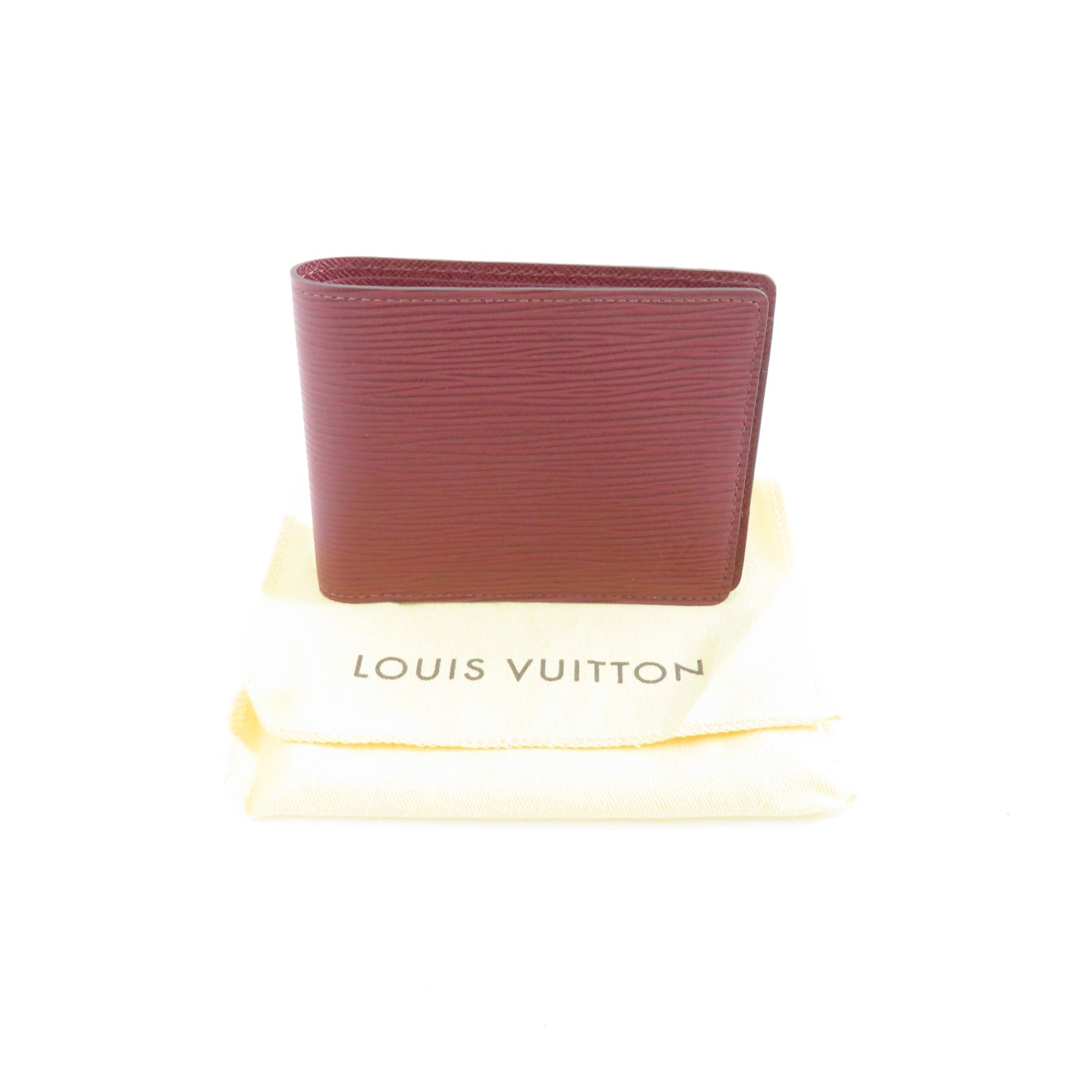 LOUIS VUITTON Epi Wallet錢包紅色