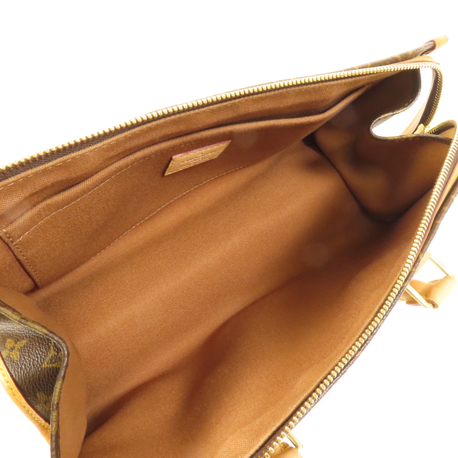 LOUIS VUITTON Monogram Popincourt金扣手挽袋