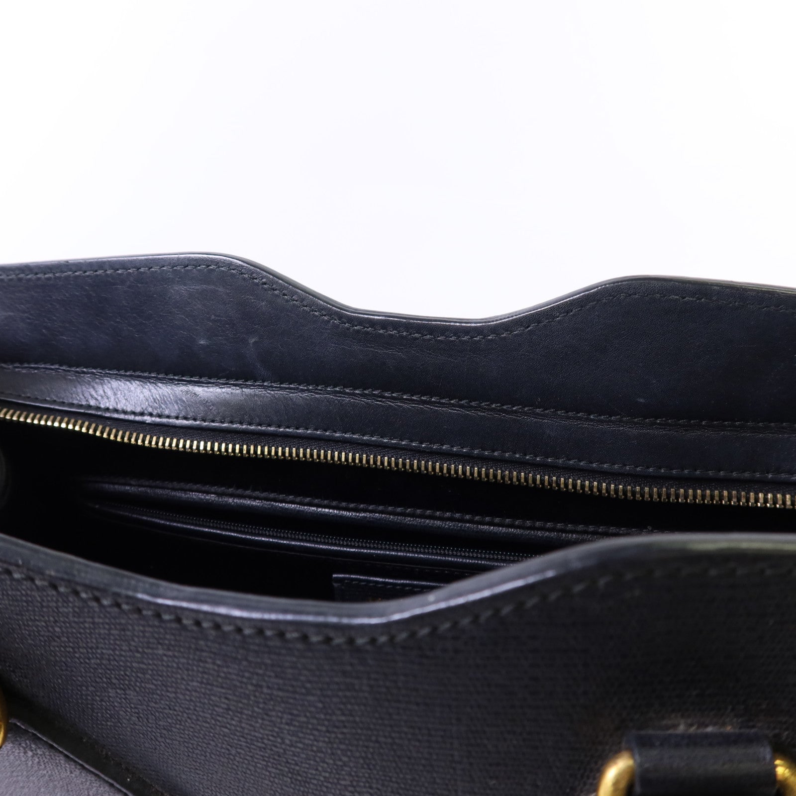 SAINT LAURENT 牛皮皮革Cabas Chyc金扣手挽袋