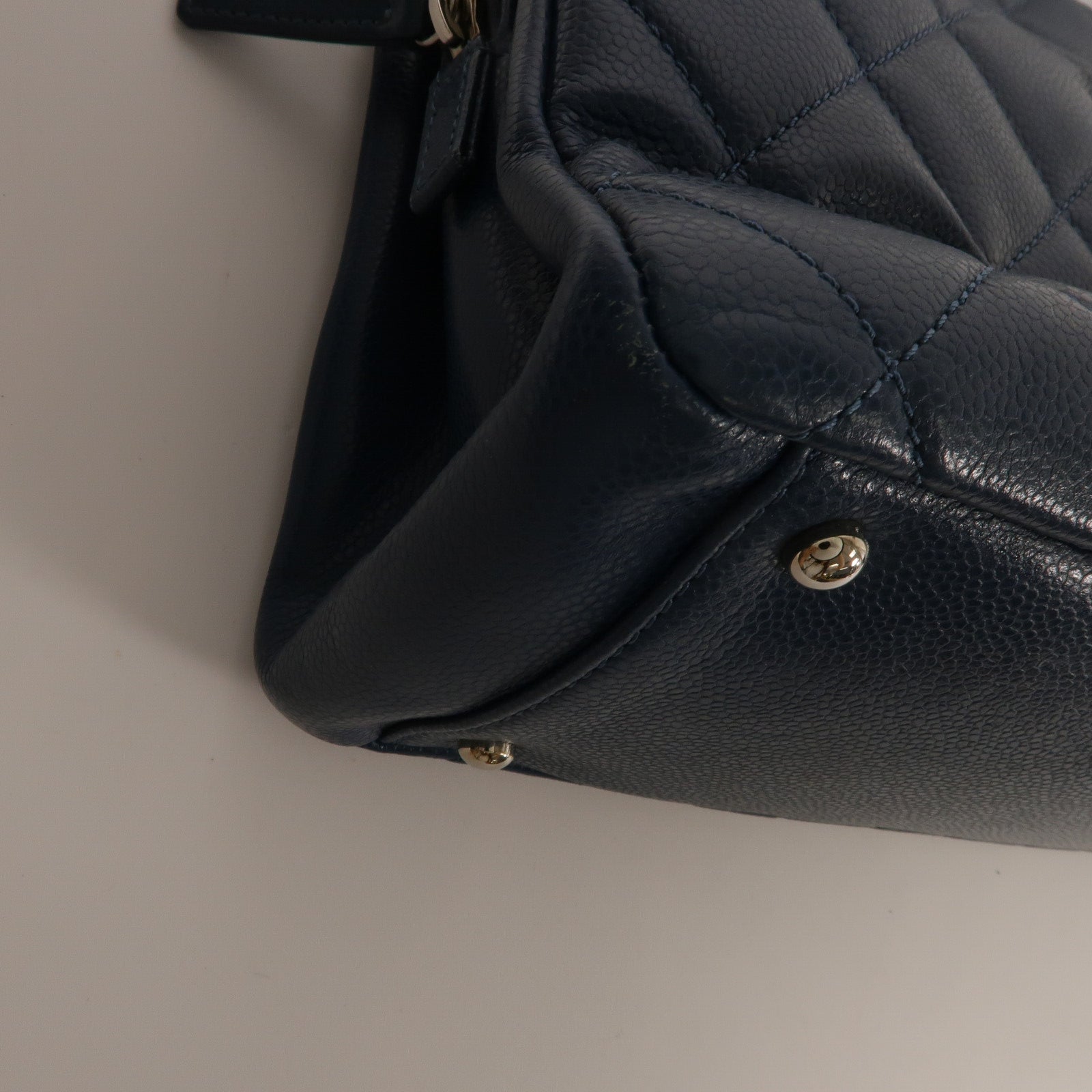 CHANEL 牛皮皮革Timeless CC Tote鏈帶肩背袋