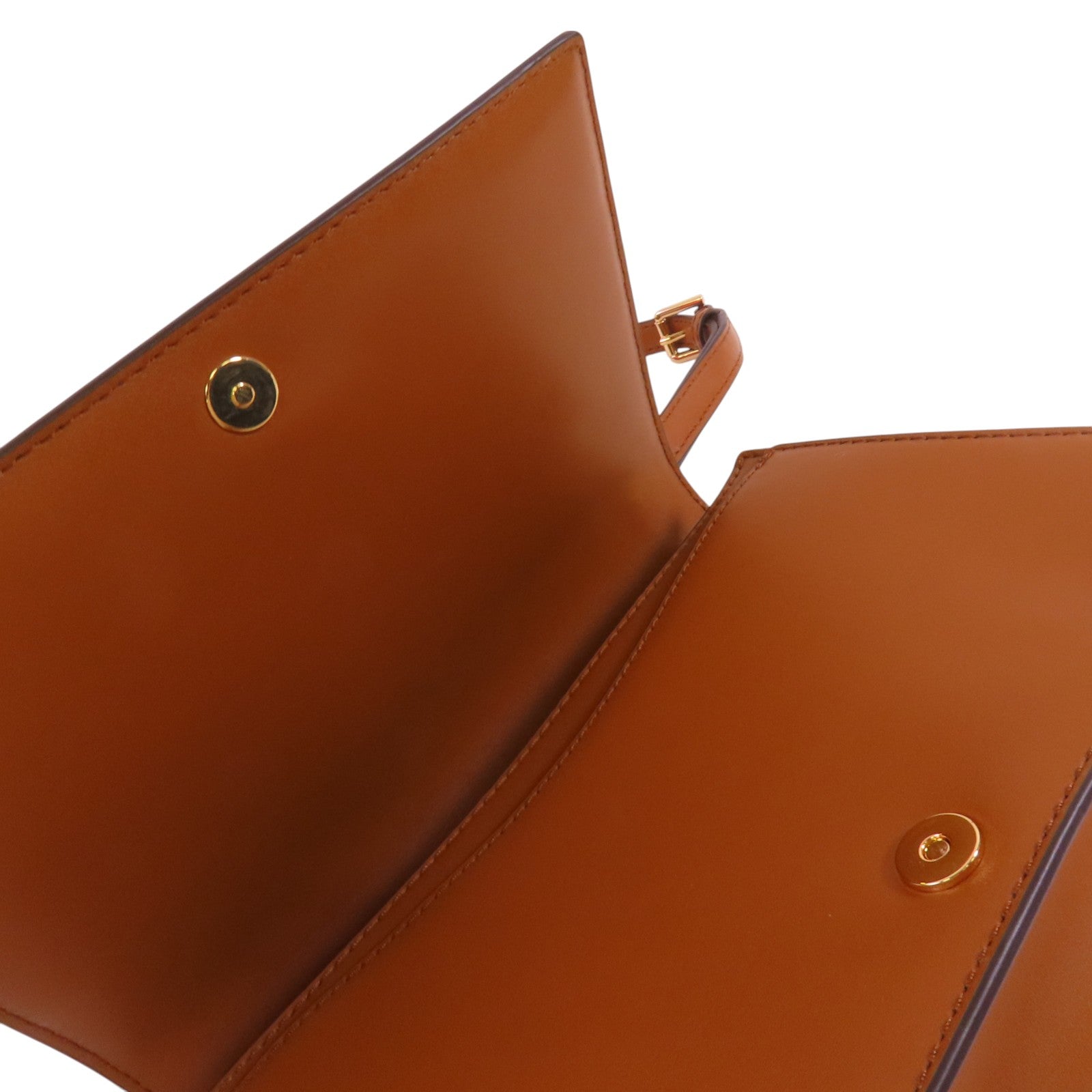 Michael Kors 塗層帆布Shoulder Bag金扣鏈帶肩背袋