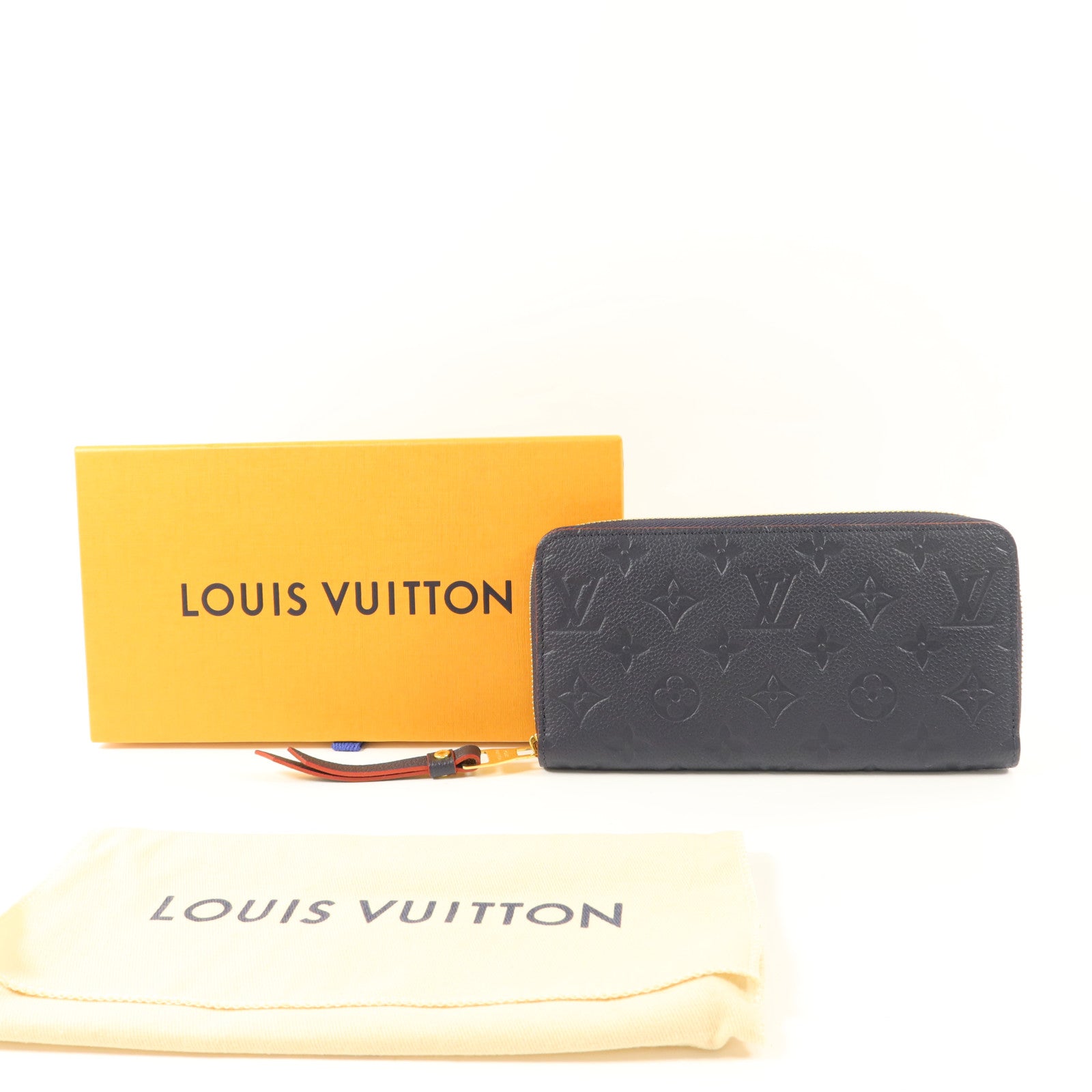 LOUIS VUITTON Monogram Empreinte Zipper Long Wallet長錢包