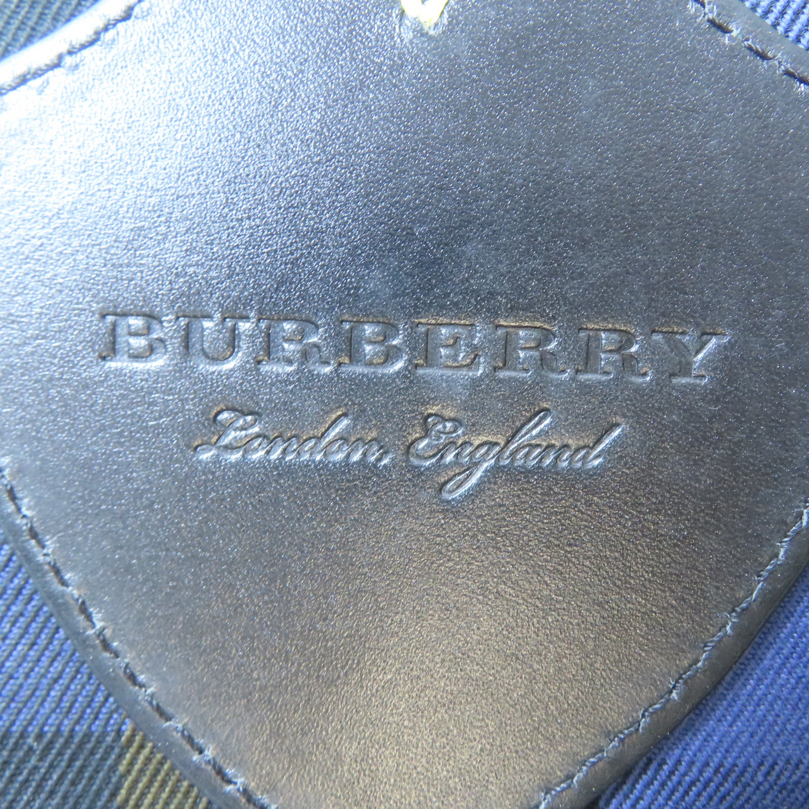 BURBERRY 帆布Tote Bag肩背袋綠色/黃色
