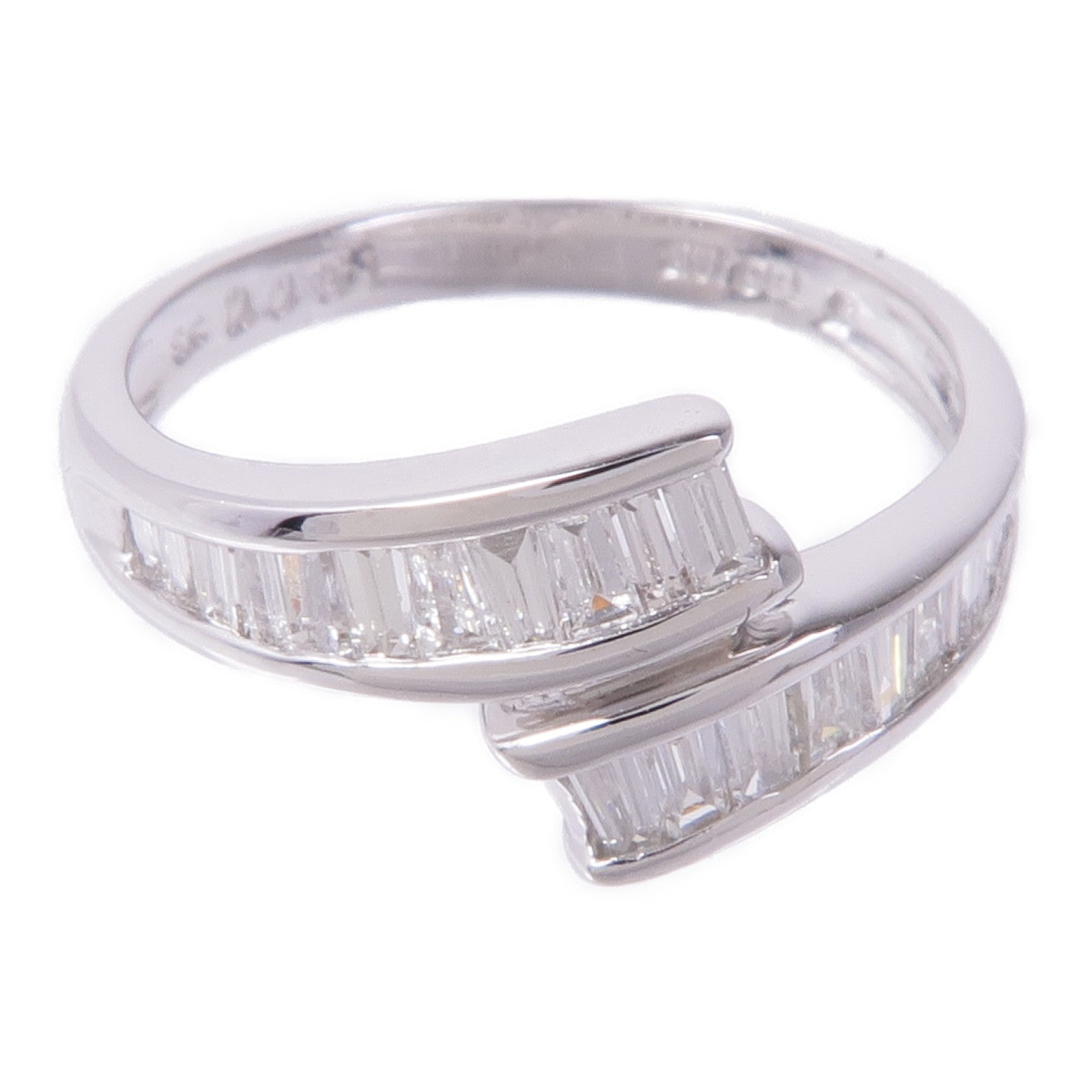 JEWELRY 18K白金Diamond Ring鑽石戒指US#5