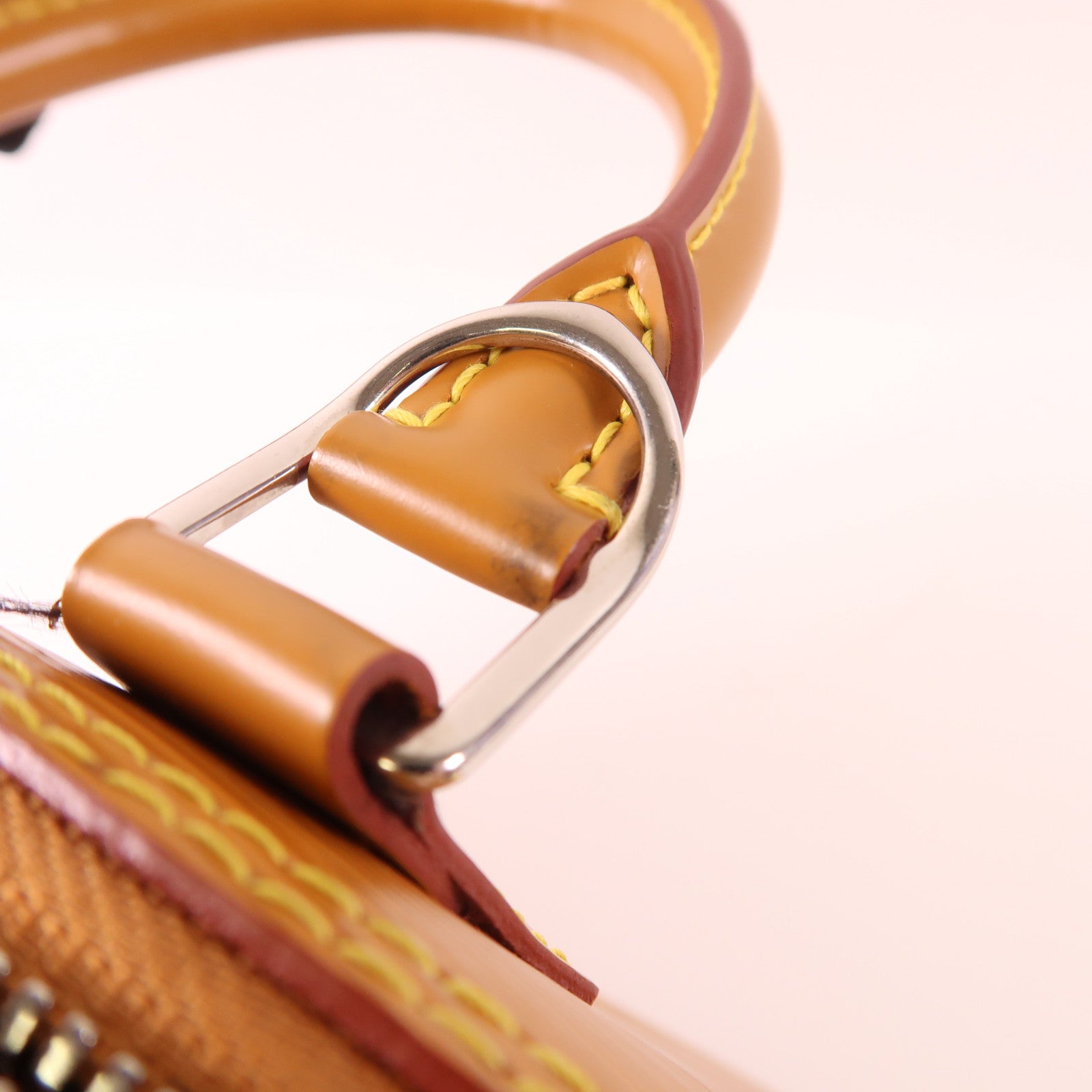 LOUIS VUITTON Epi Alma BB銀扣手挽肩背兩用袋