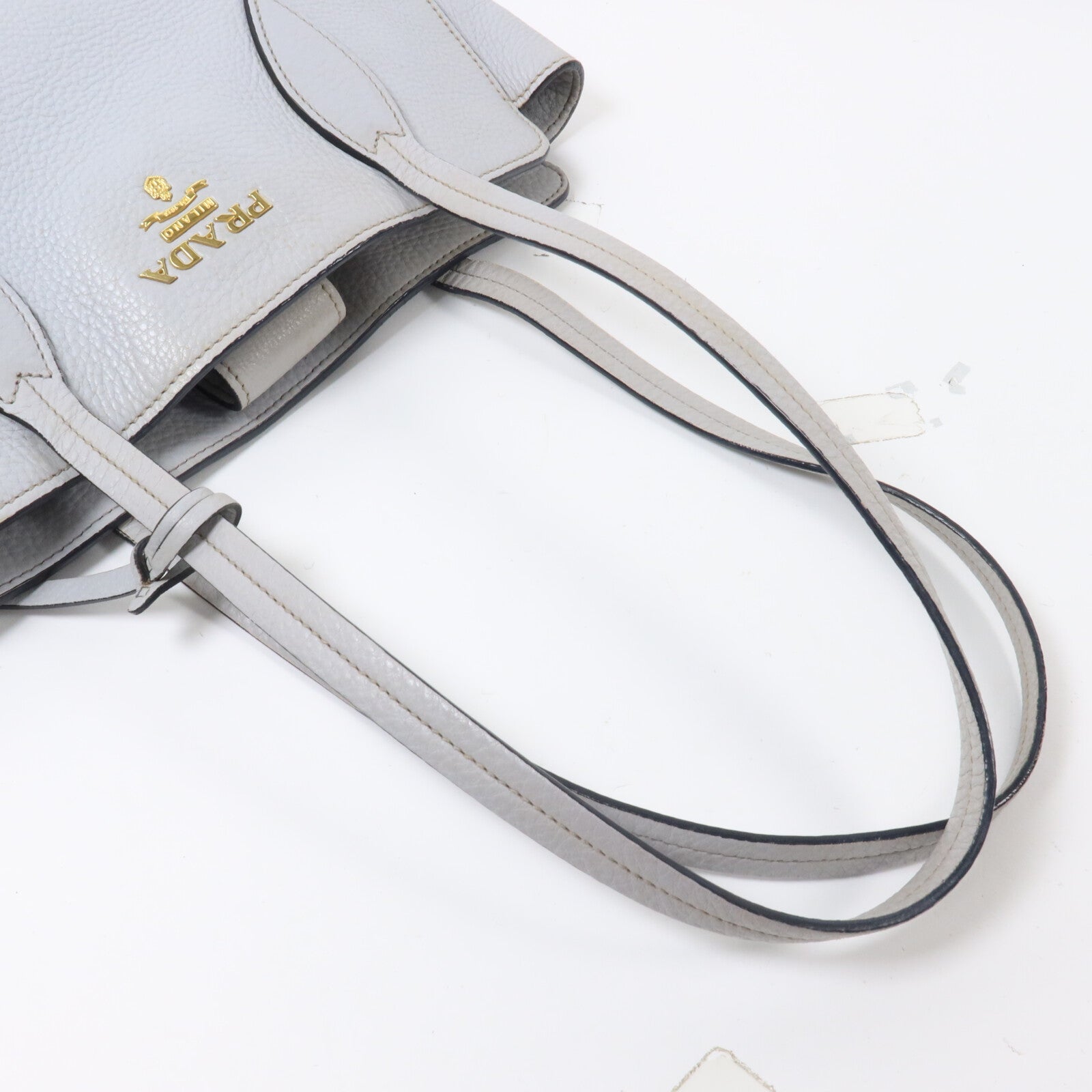 PRADA 牛皮皮革Shoulder Tote手挽袋