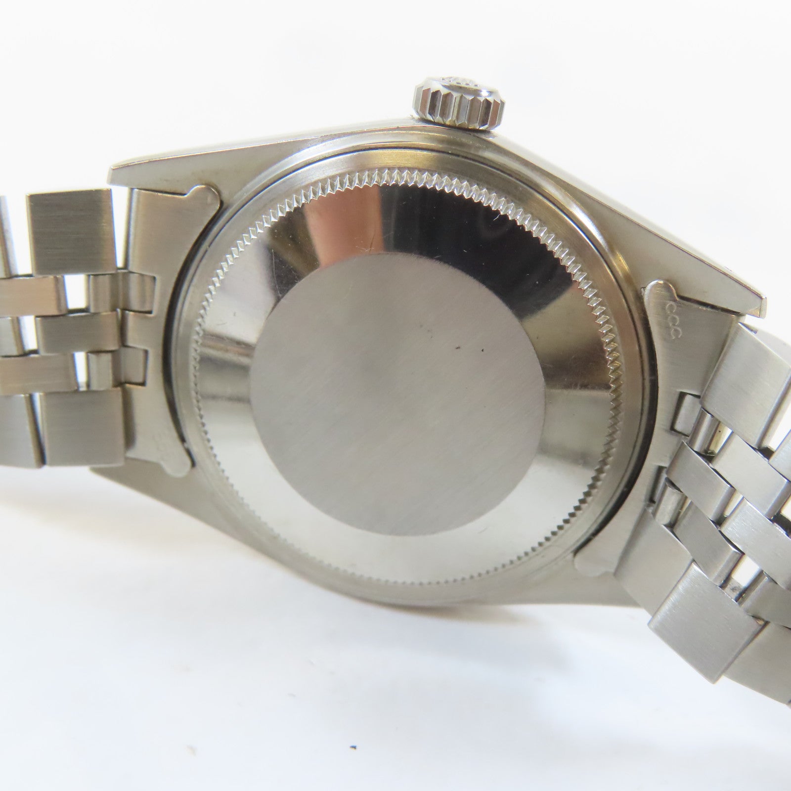ROLEX Datejust不鏽鋼手錶自動機芯銀色#20cm