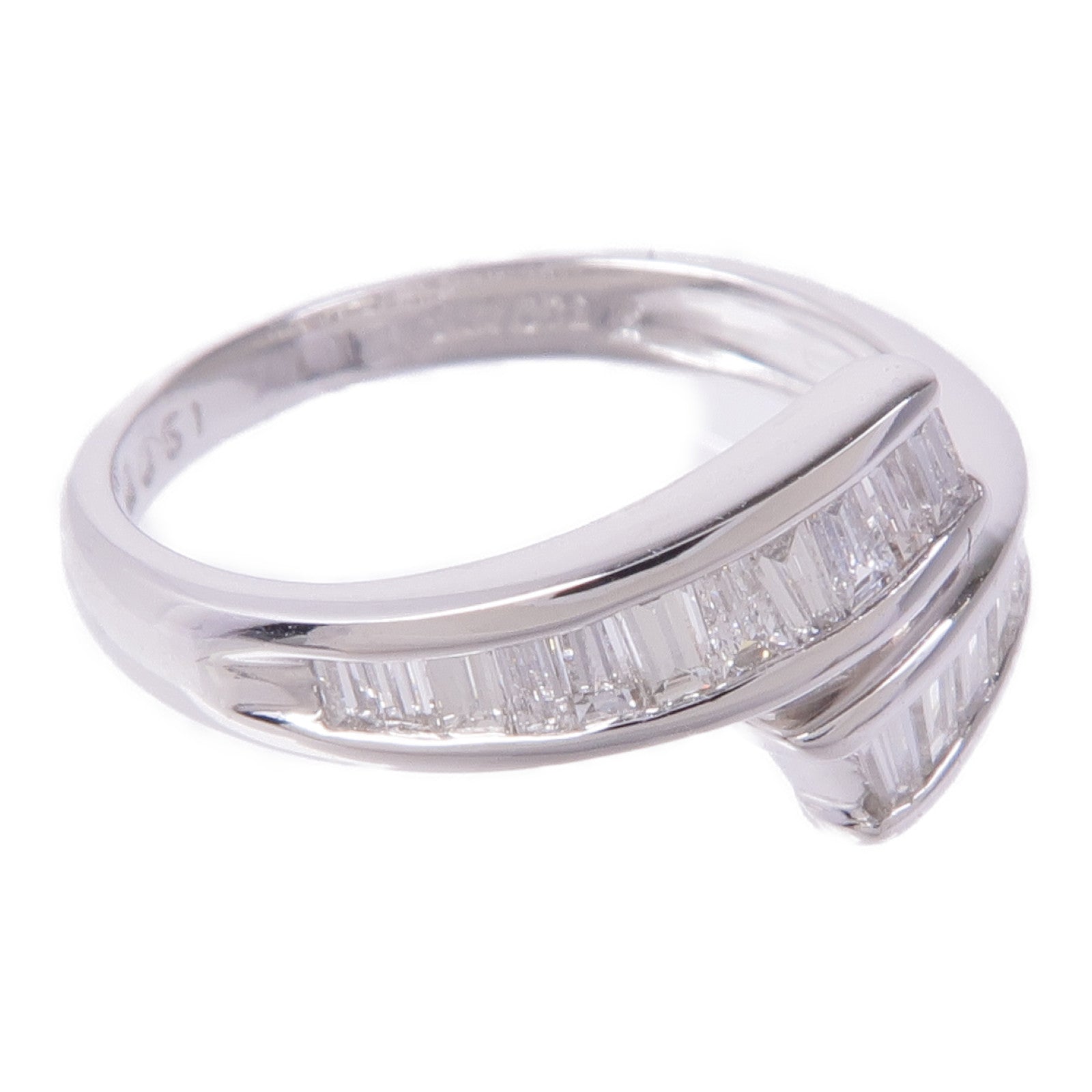 JEWELRY 【激減優惠】18K白金Diamond Ring鑽石戒指US#5