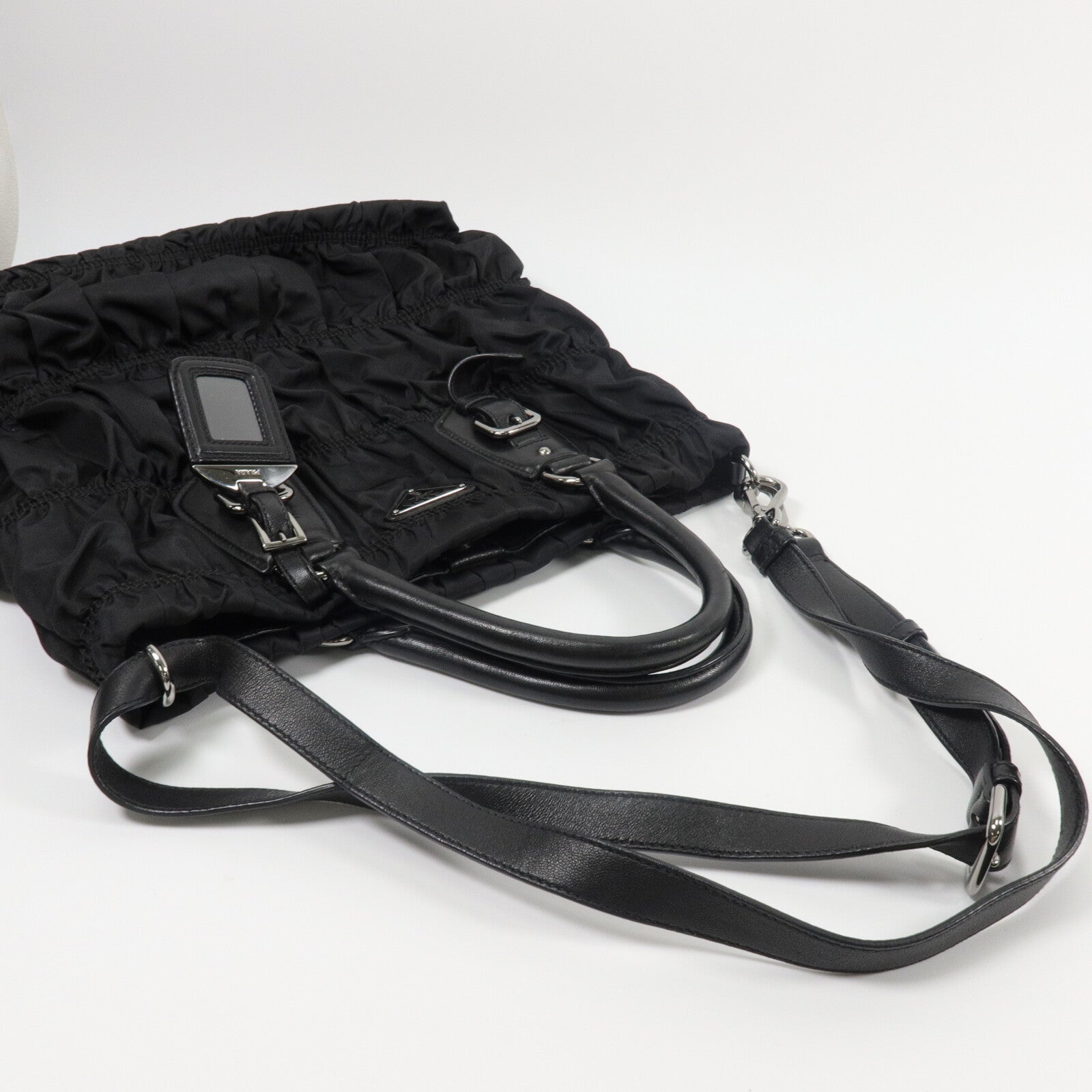 PRADA 尼龍Shoulder Bag手挽肩背兩用袋