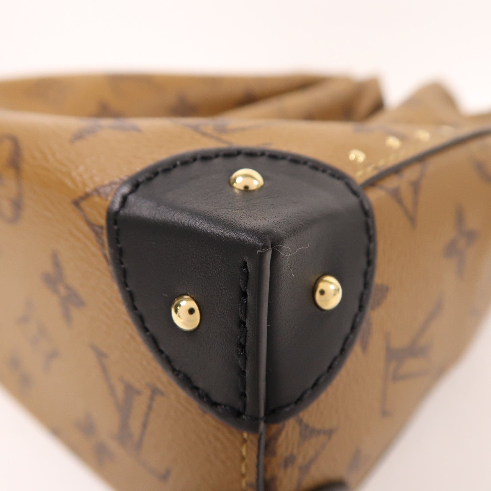 LOUIS VUITTON Monogram Reverse Noe Trunk PM手挽肩背兩用袋