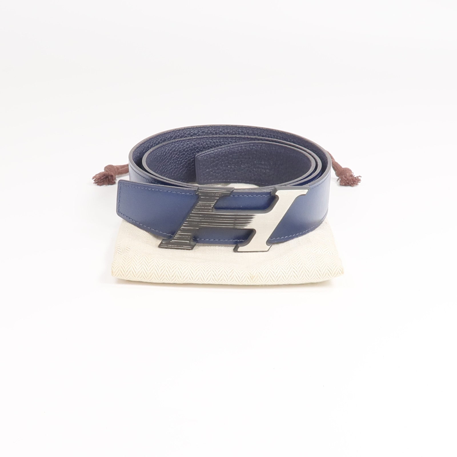 HERMES Clemence/Box Calf皮革H Speed Belt皮帶