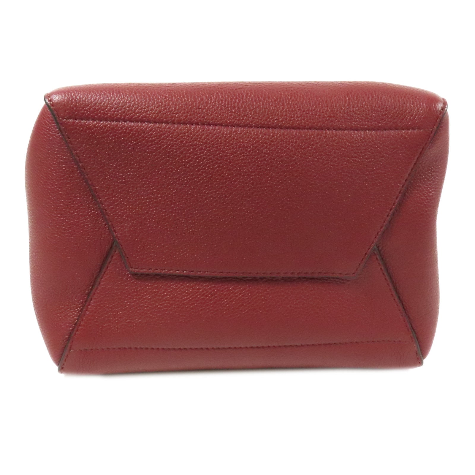 CELINE 【激減優惠】牛皮皮革Sangle Bucket Bag金扣肩背袋