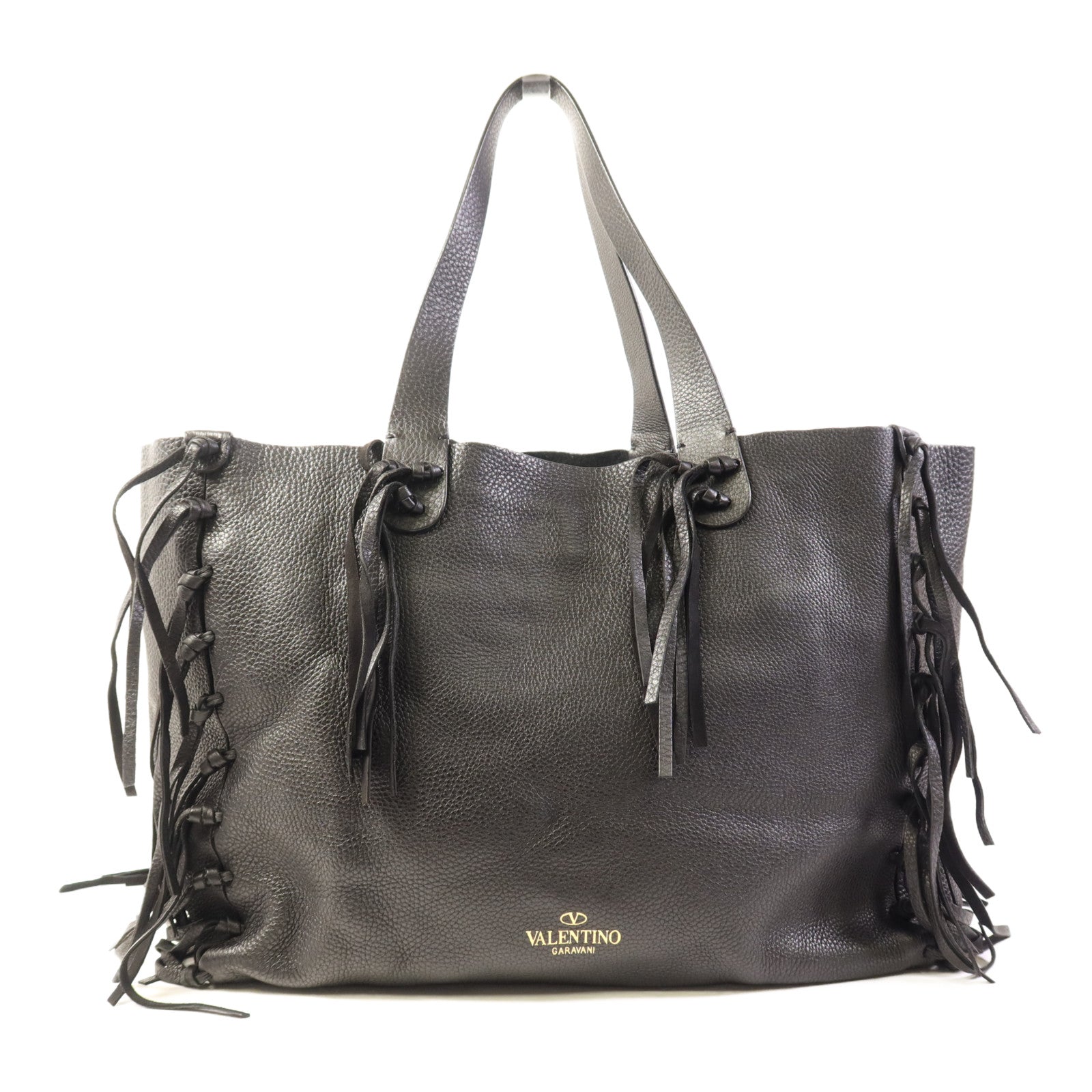 Valentino 牛皮皮革Tote Bag肩背袋