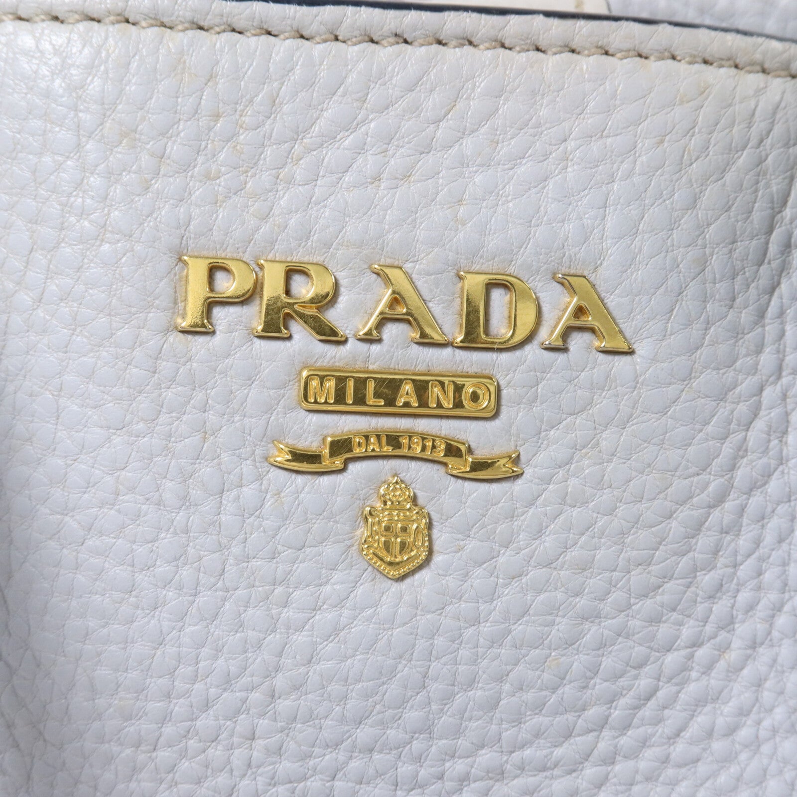 PRADA 牛皮皮革Shoulder Tote手挽袋