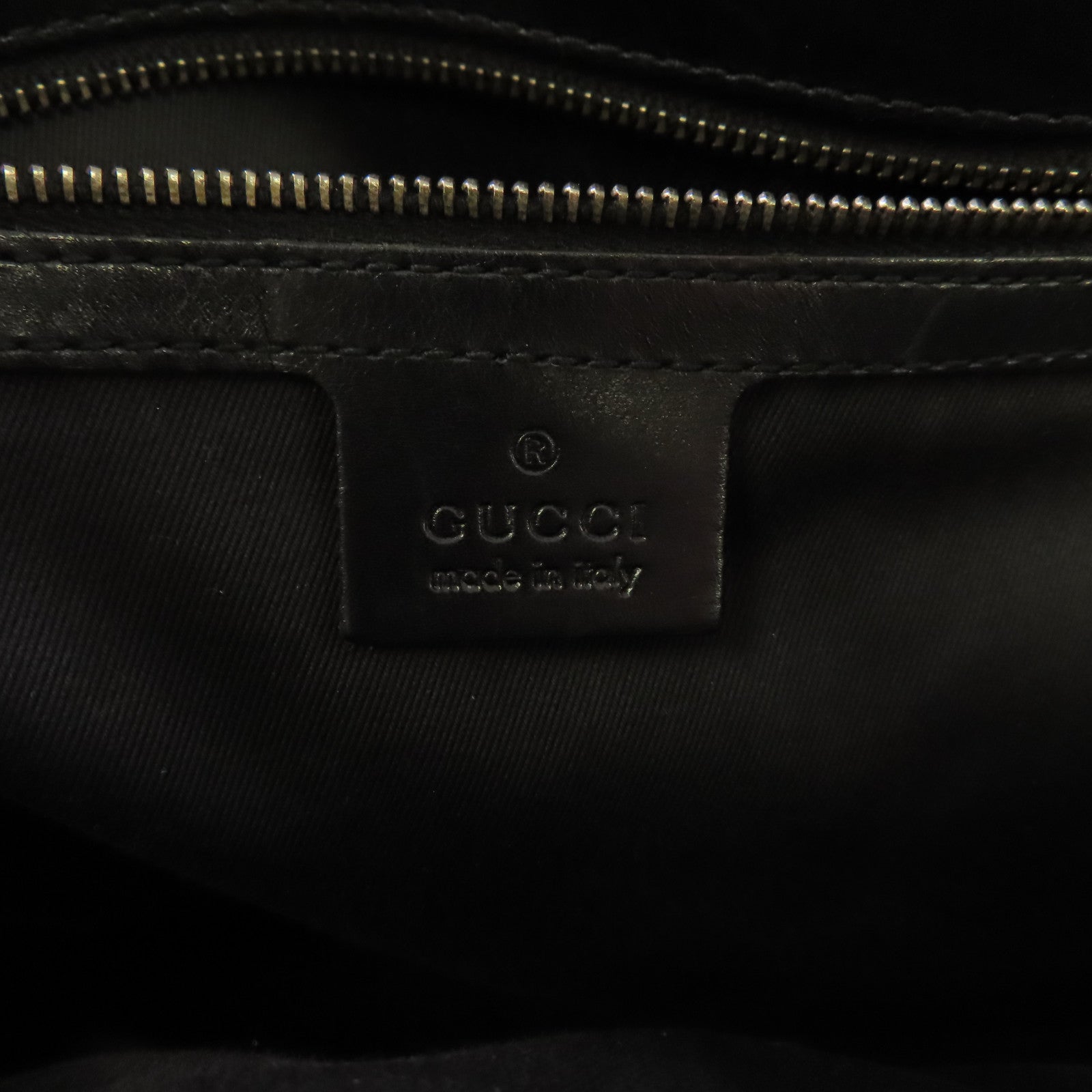 GUCCI 帆布Hand Bag銀扣手挽袋