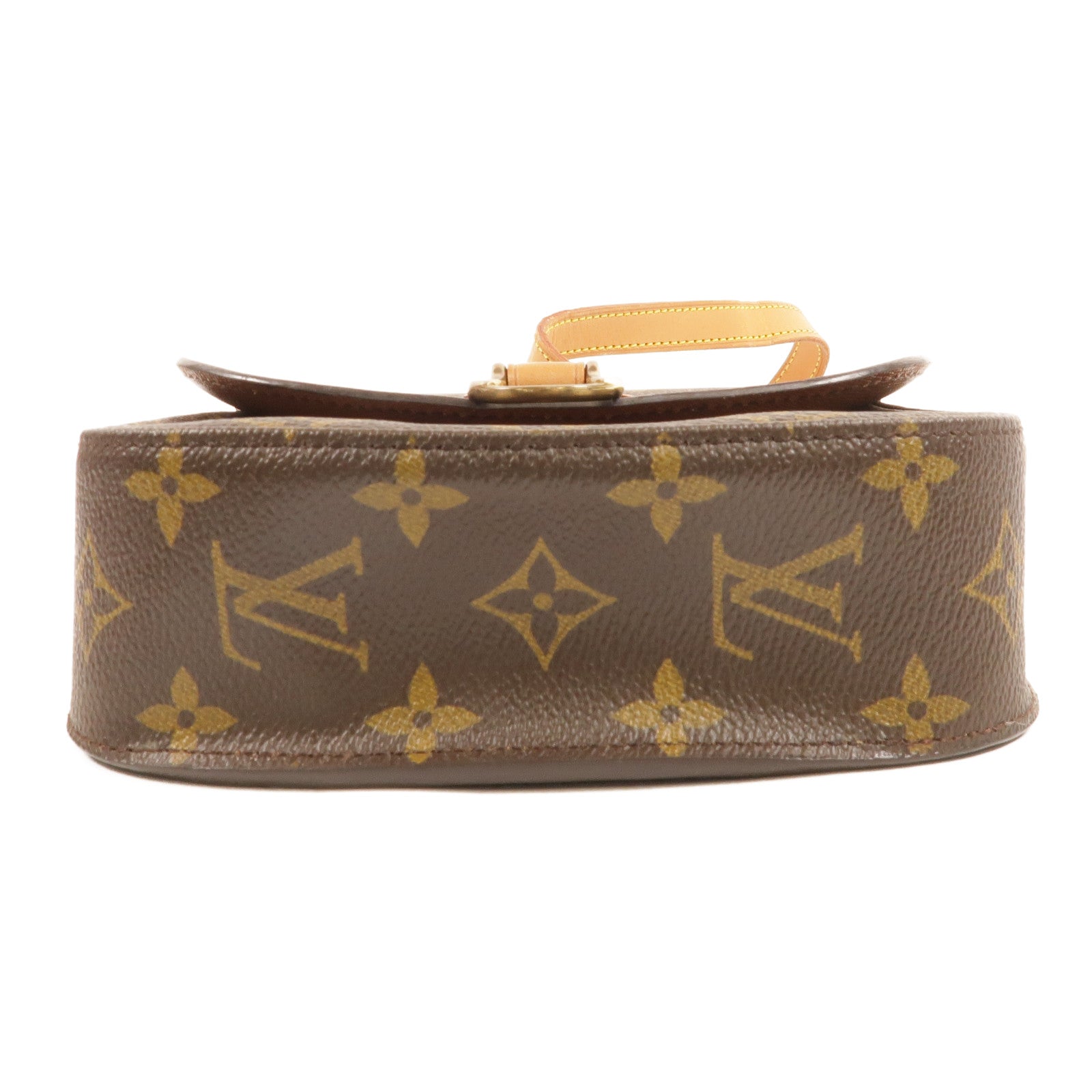 LOUIS VUITTON Monogram Saint Cloud PM金扣肩背袋