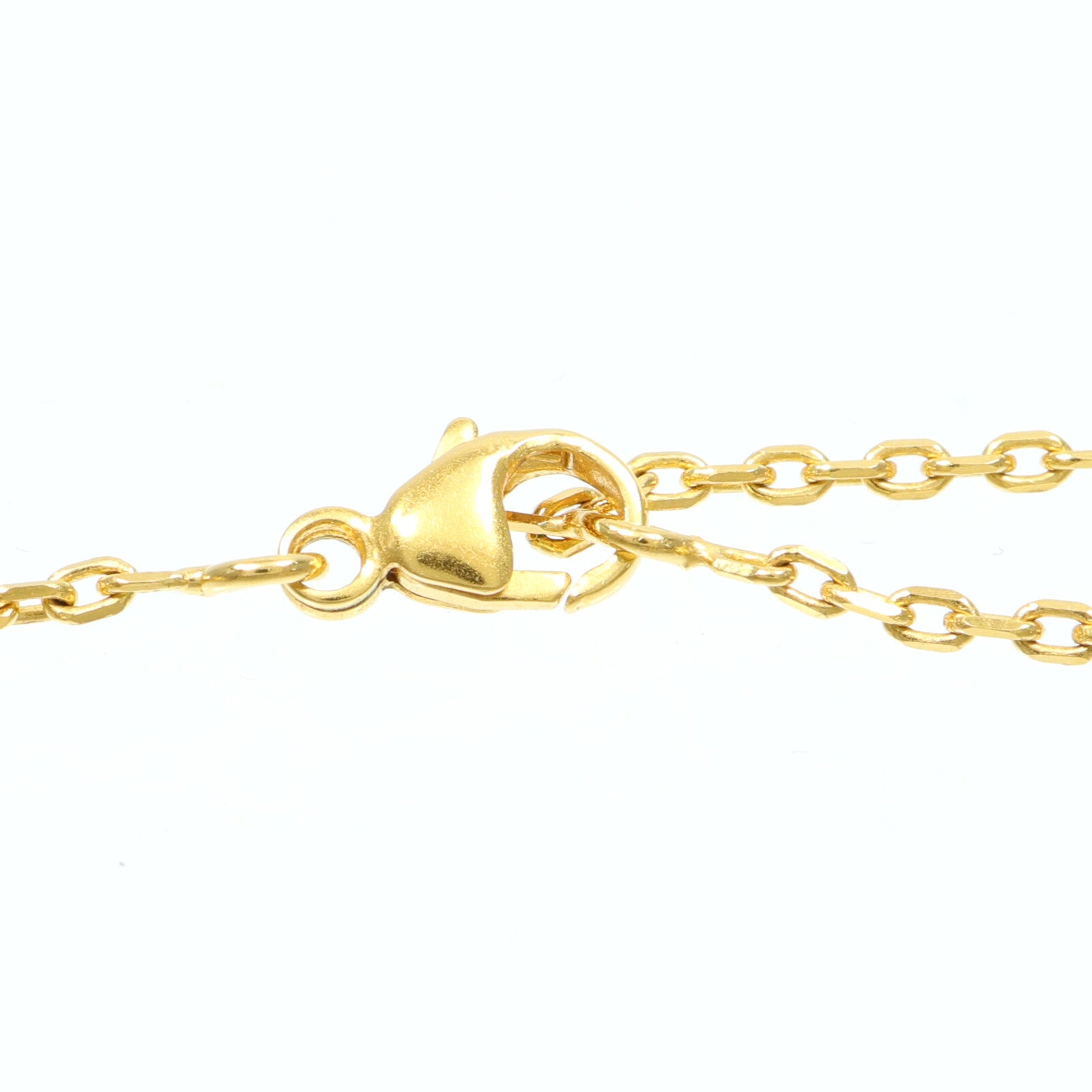 HERMES Swift皮革/金屬O'Kelly Necklace項鍊Etoupe