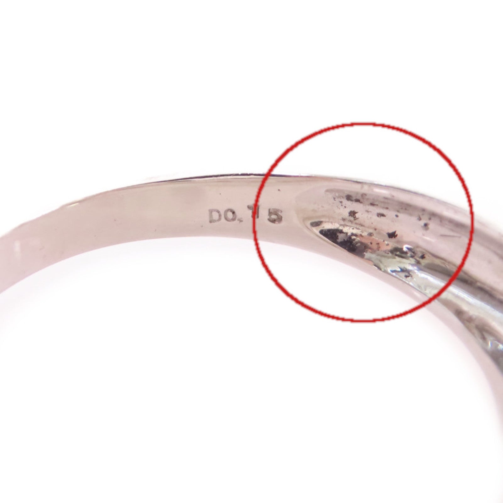 JEWELRY **【激減優惠】18K白金/1.457ct藍寶石/0.15ct鑽石Sapphire Ring戒指US#6.75