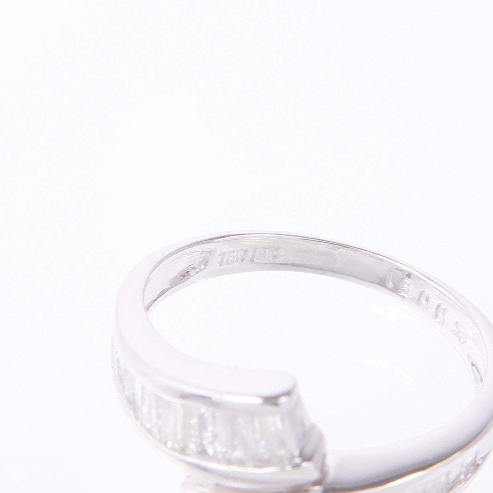 JEWELRY 18K白金Diamond Ring鑽石戒指US#5