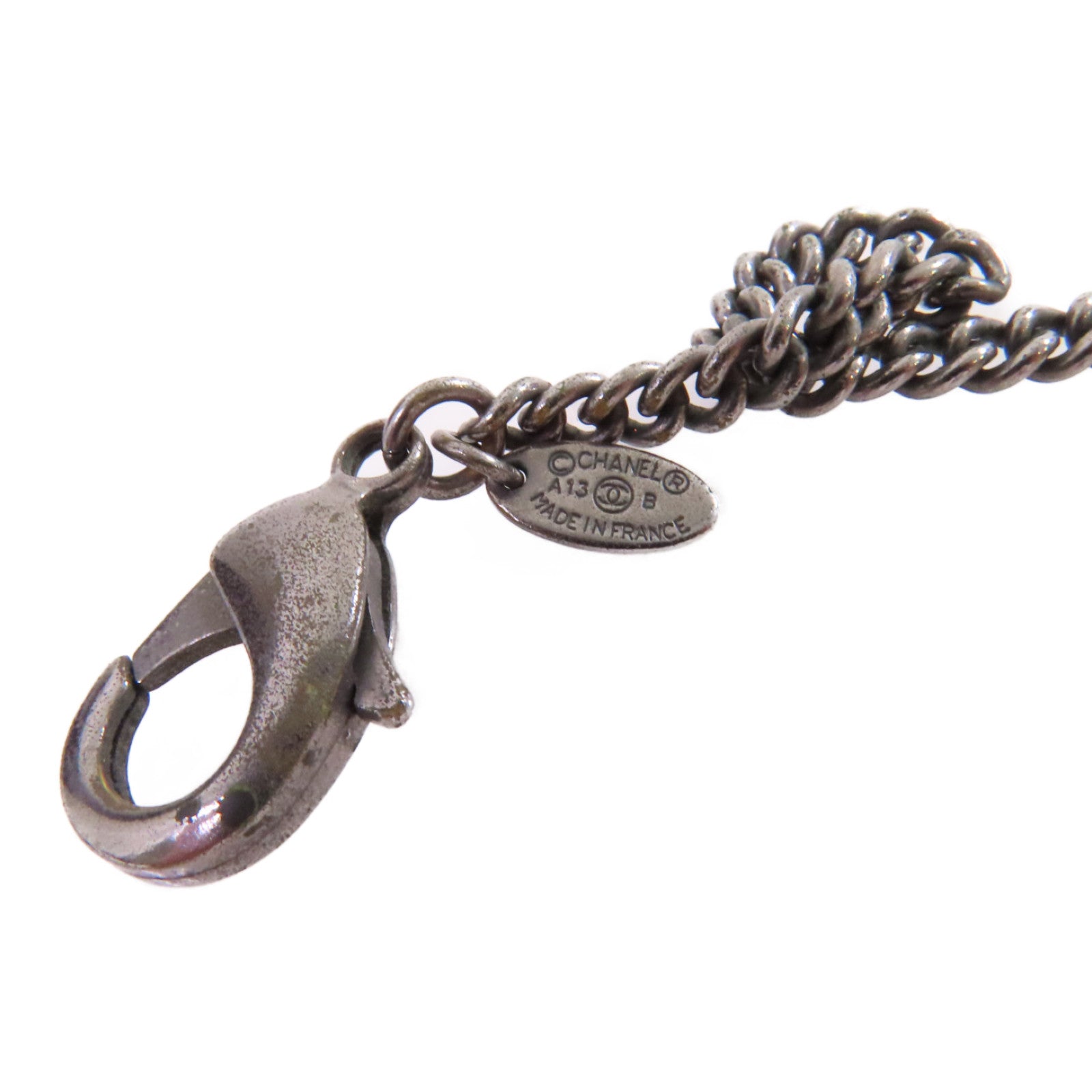 CHANEL 仿珍珠/金屬CC Necklace項鏈