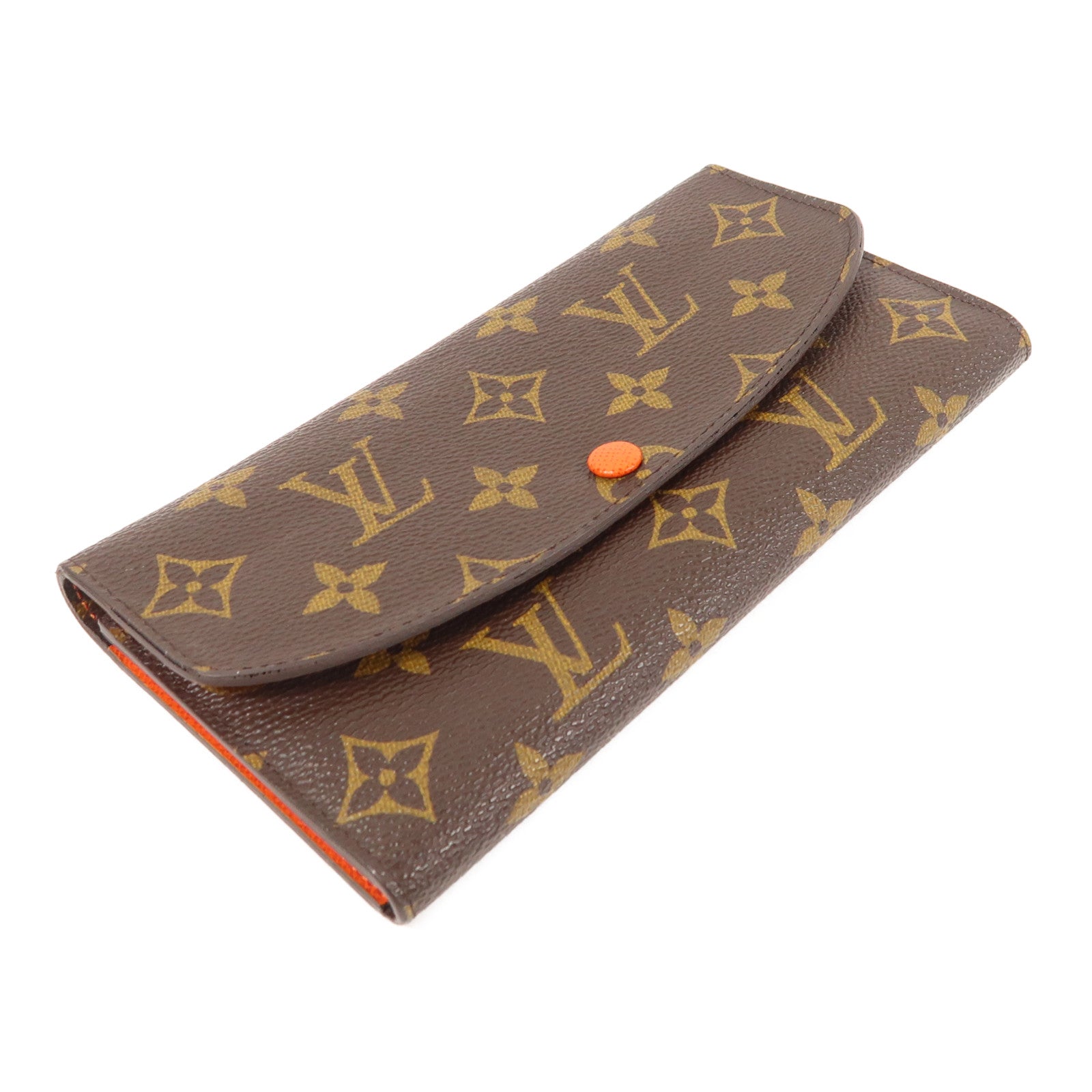 LOUIS VUITTON Monogram Long Wallet金扣長錢包
