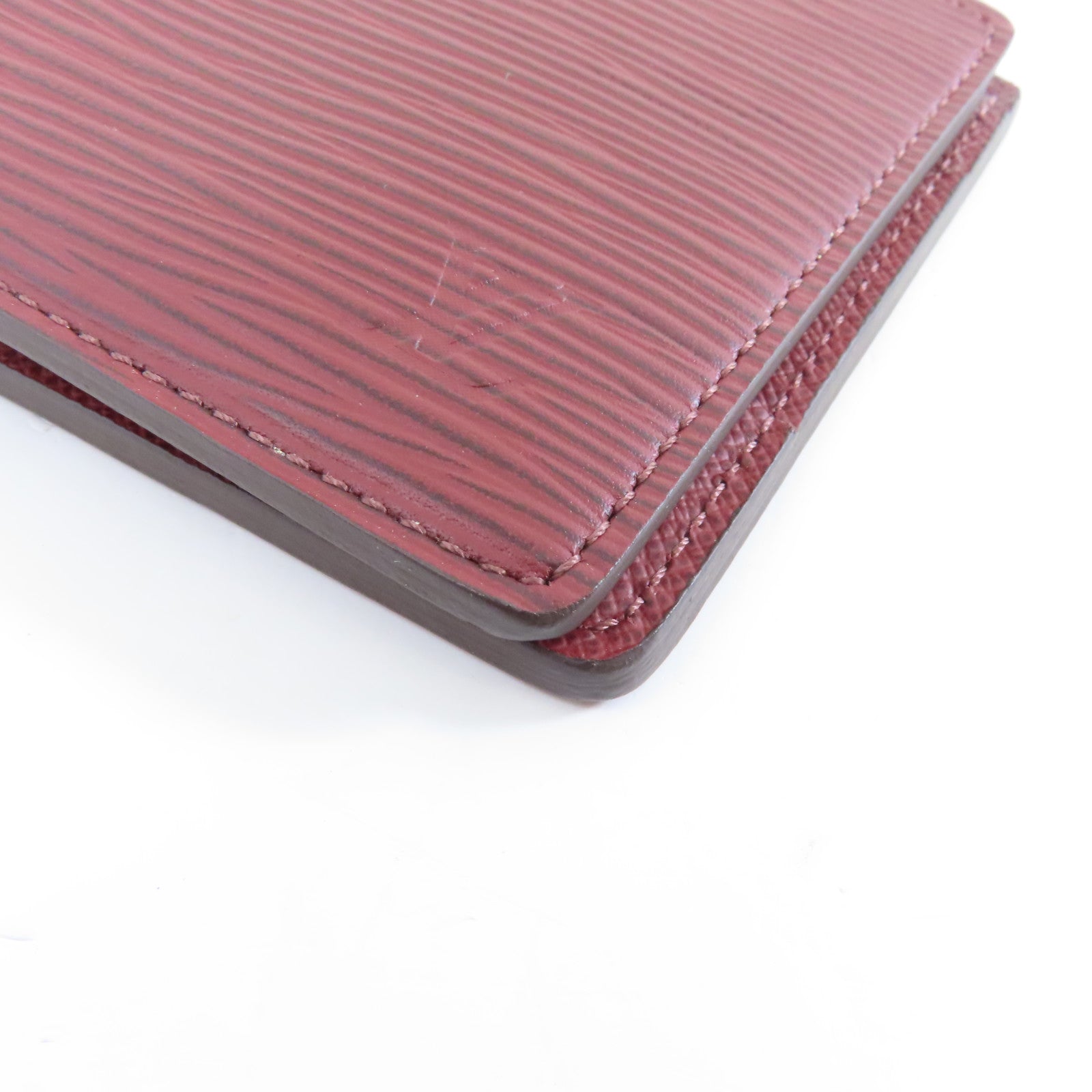 LOUIS VUITTON Epi Wallet錢包紅色