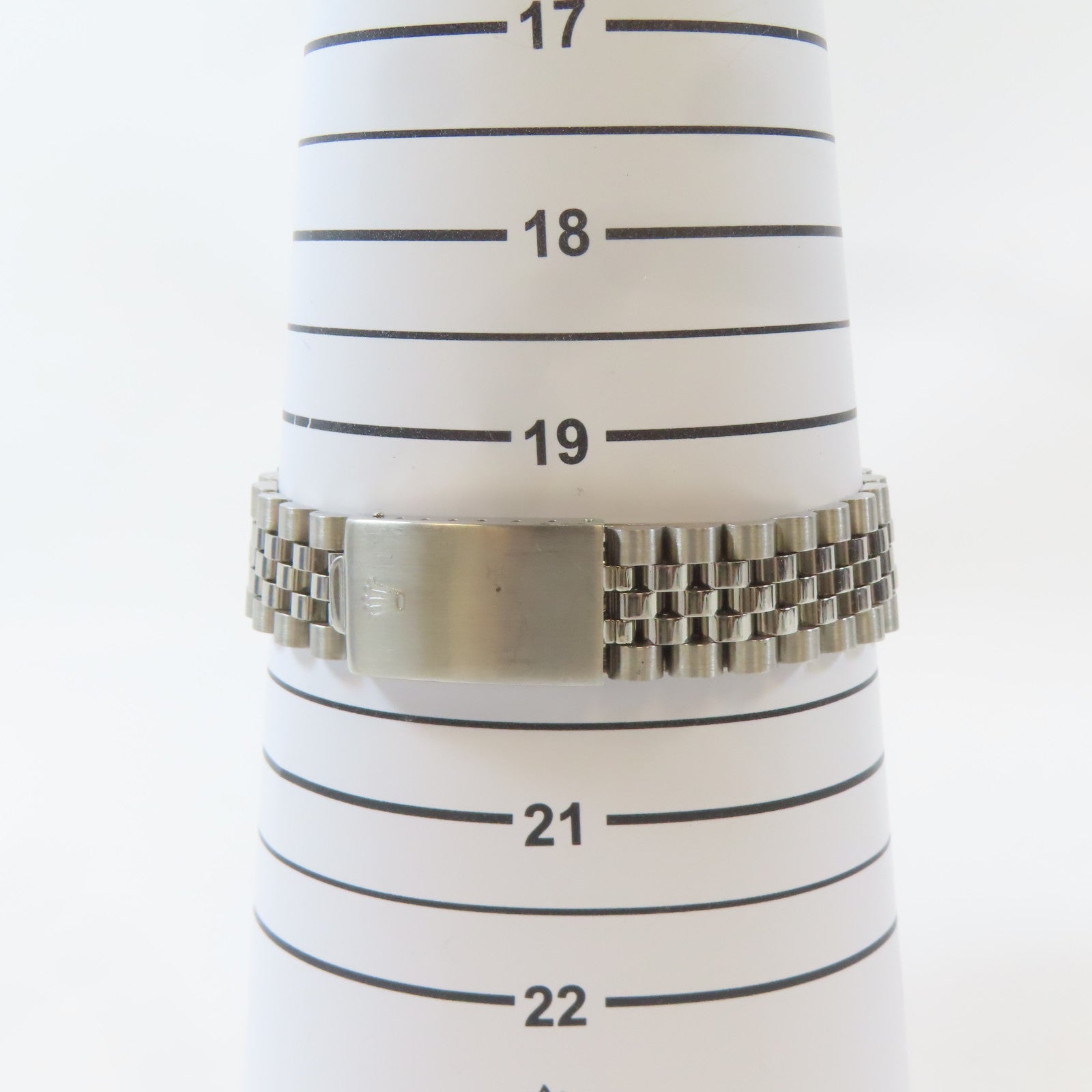 ROLEX Datejust不鏽鋼手錶自動機芯銀色#20cm