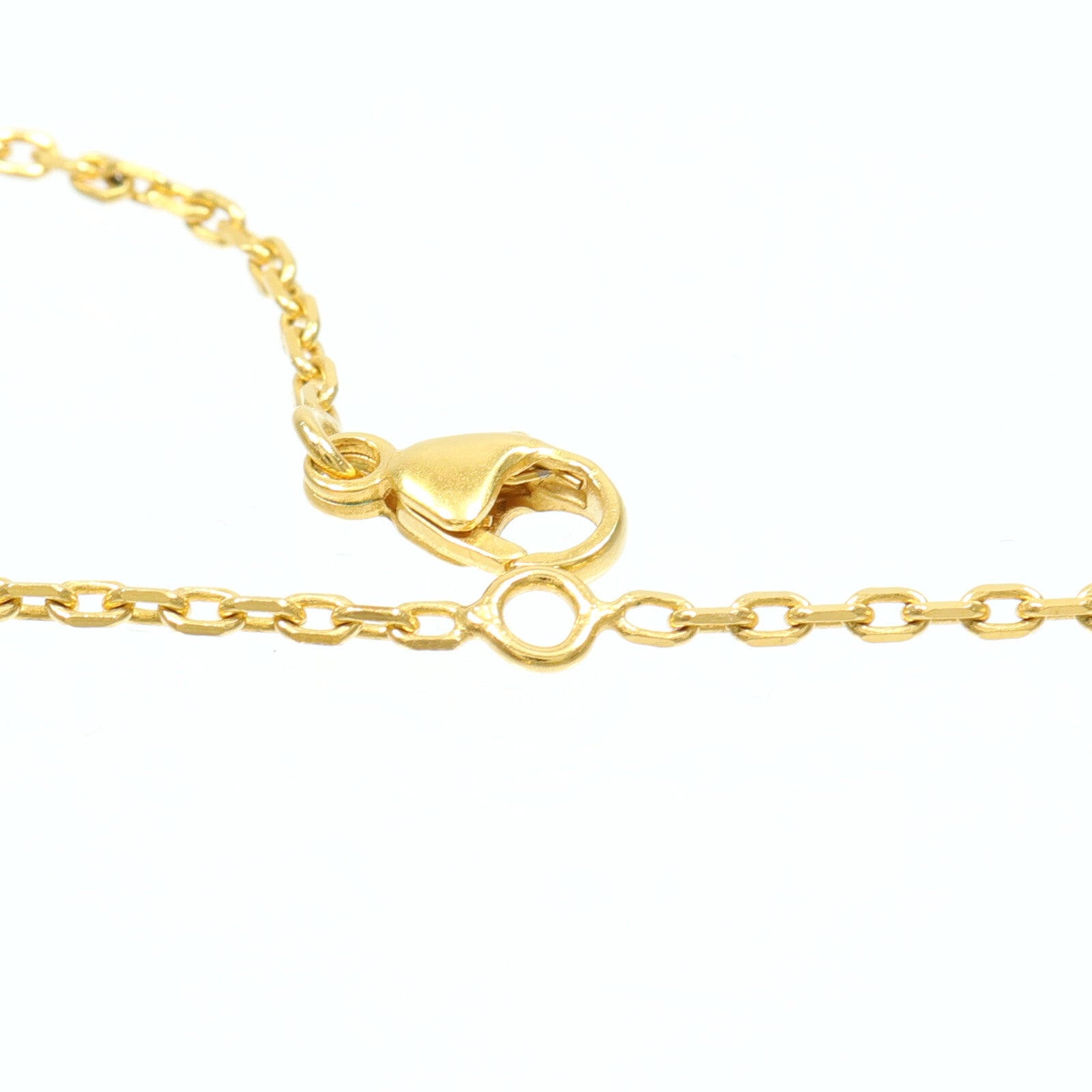 HERMES Swift皮革/金屬O'Kelly Necklace項鍊Etoupe