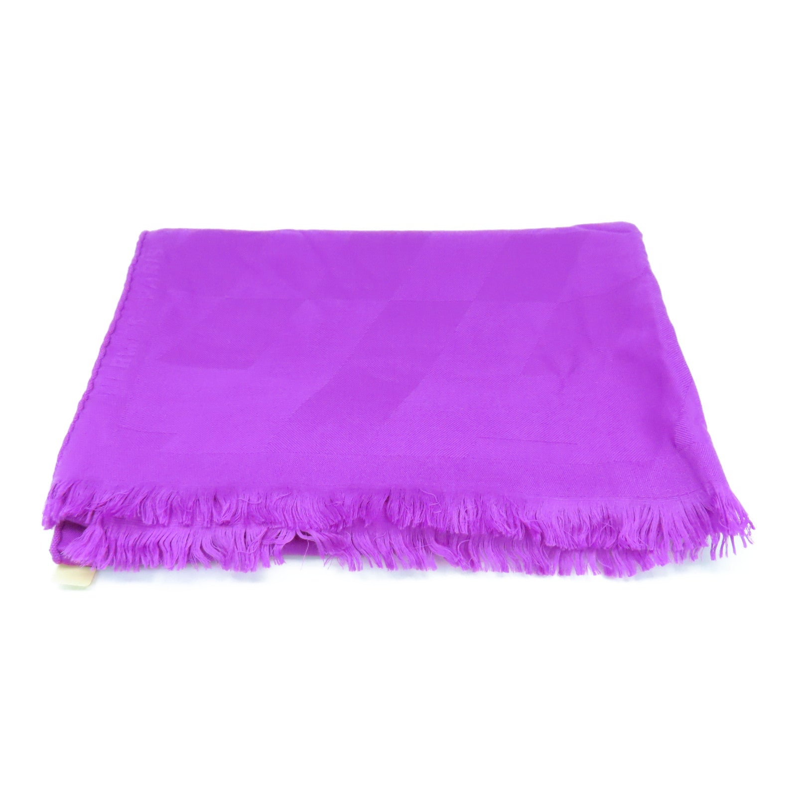 HERMES 【激減優惠】絲質/羊絨Scarf圍巾紫色