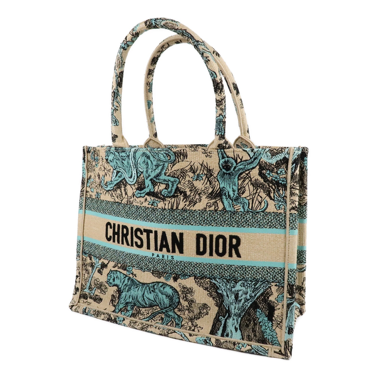 Dior 帆布Book Tote Medium肩背袋