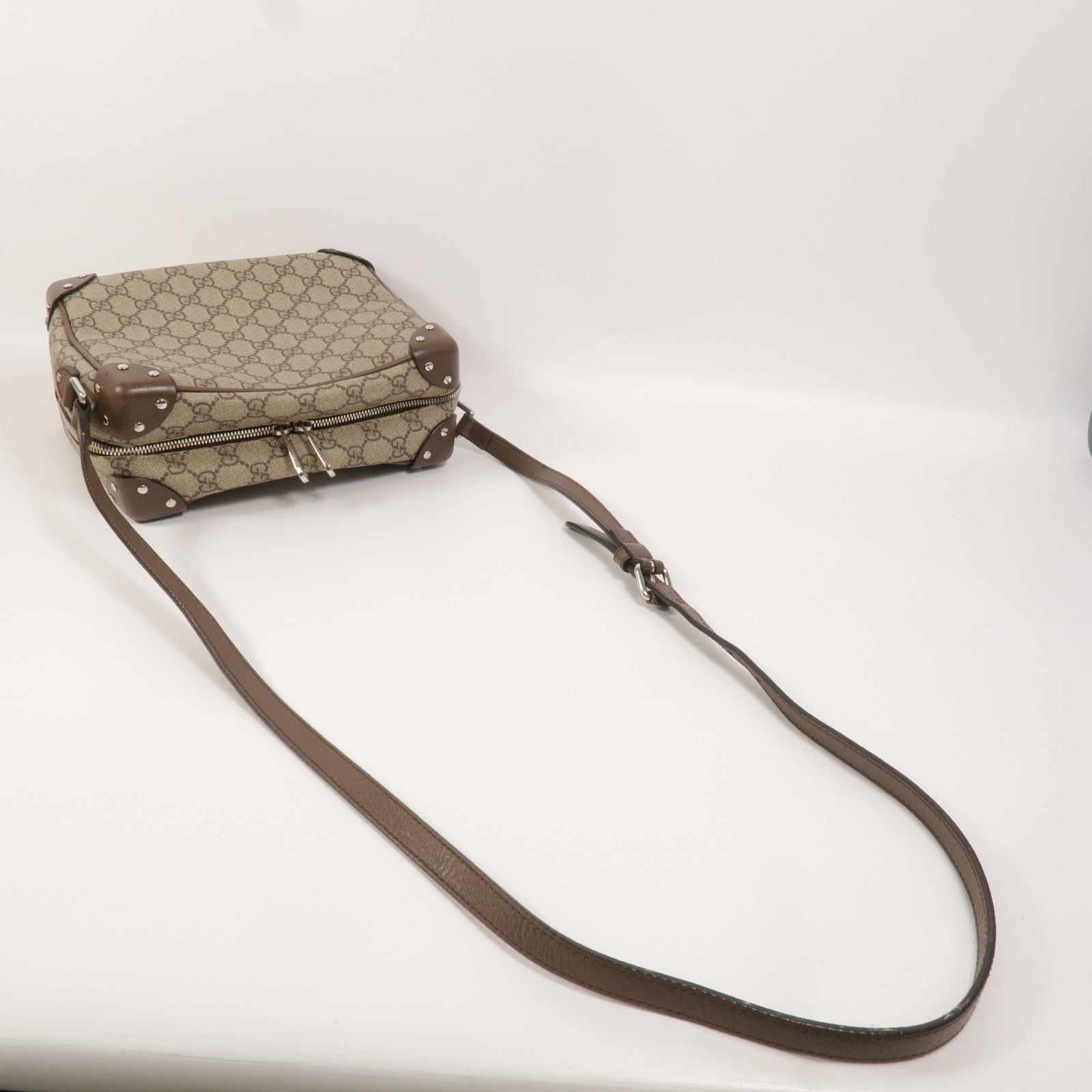 GUCCI 塗層帆布Shoulder Bag肩背袋