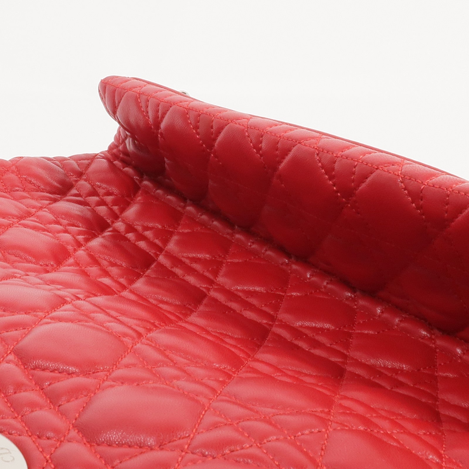 Dior 皮革Shoulder Bag/Handbag銀扣肩背袋/手挽袋