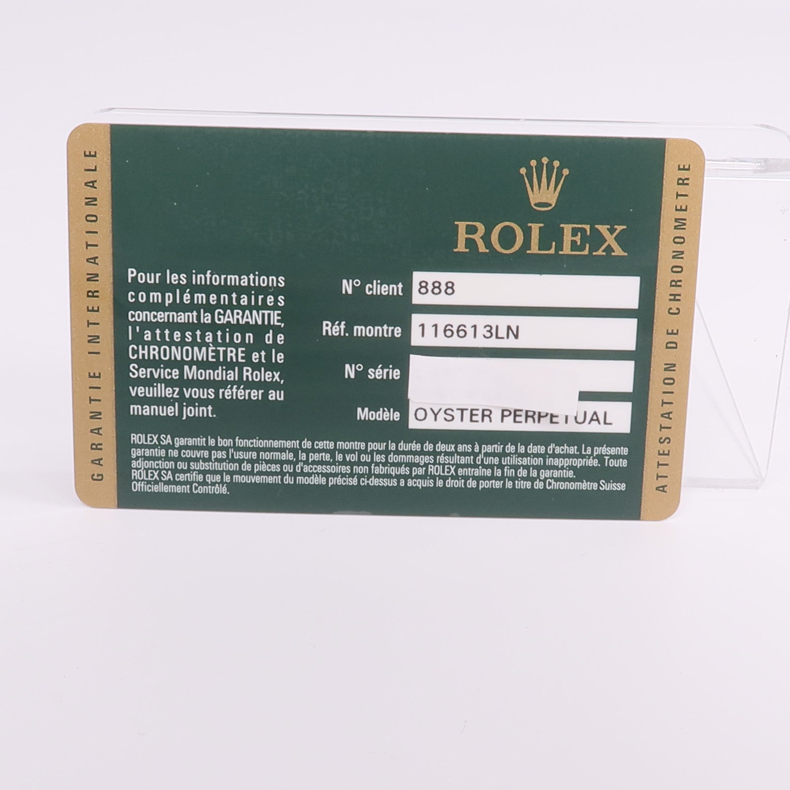 ROLEX Submariner Date 116613LN