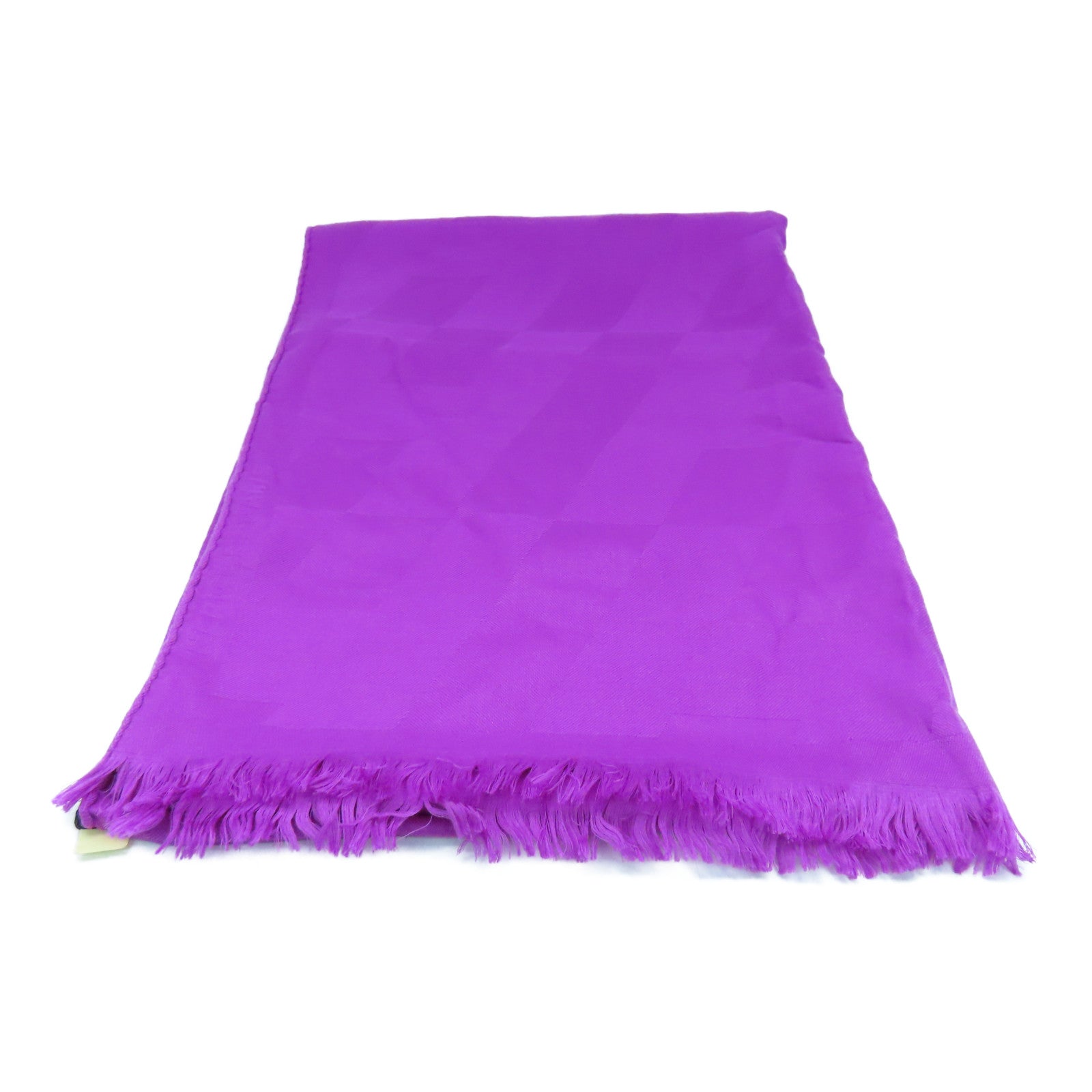 HERMES 【激減優惠】絲質/羊絨Scarf圍巾紫色